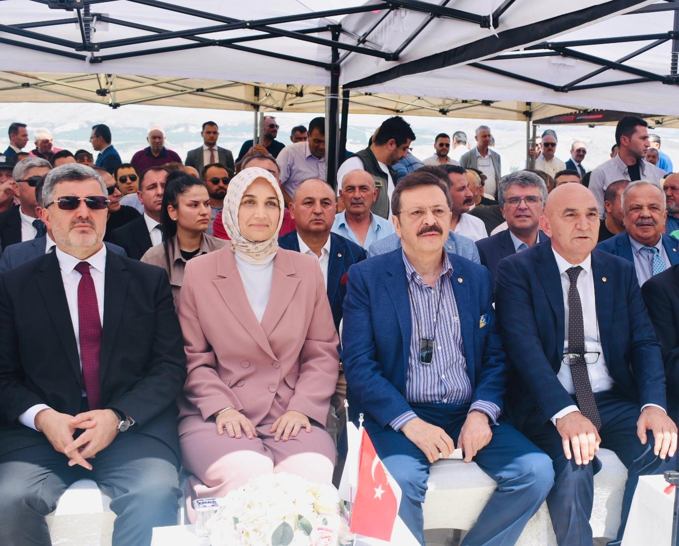 Afyon Borsa Tarım Ürünleri Lisanslı Depoculuk Tesisi’nin açılışı yapıldı