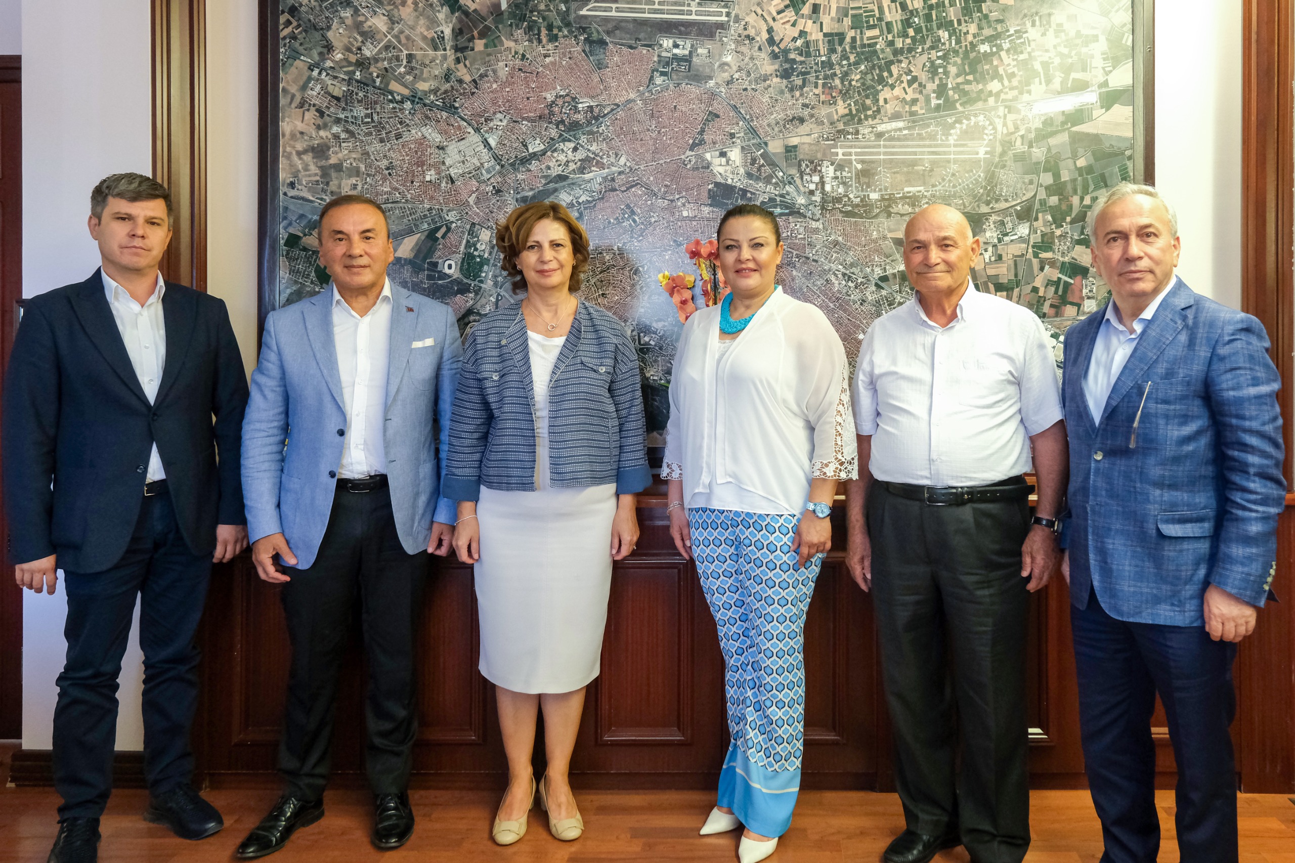 Başkan Ünlüce, Eskişehir Madencilik Kümesi Başkanı Çekiç’i ağırldı