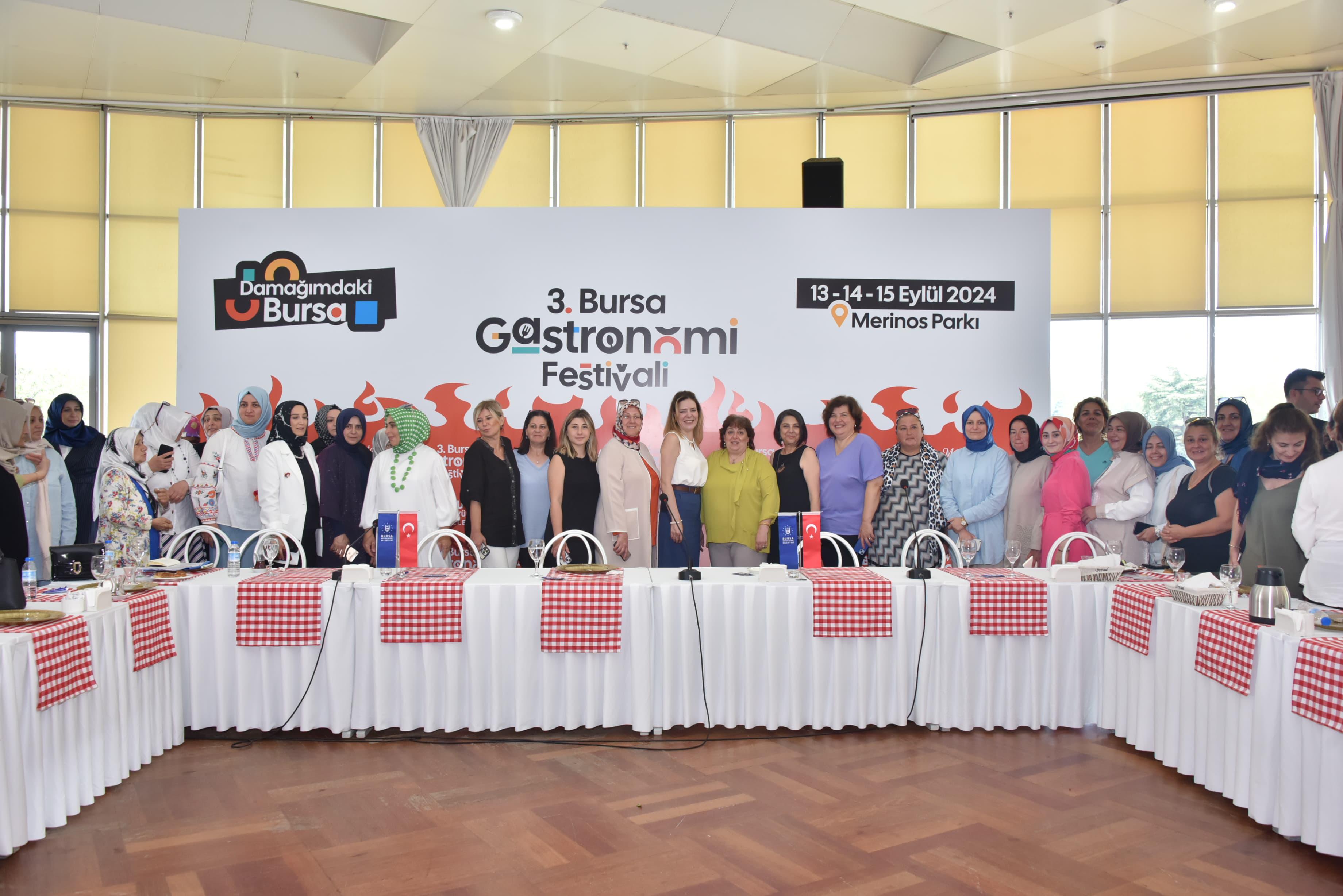 Üreten Kadınlar Sokağı, Bursa Gastronomi Festivali’nde