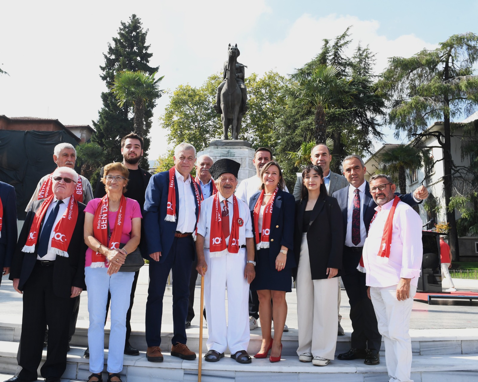 Atatürk’ün Cumhurbaşkanı olarak Bursa’ya gelişinin yıl dönümü kutlandı