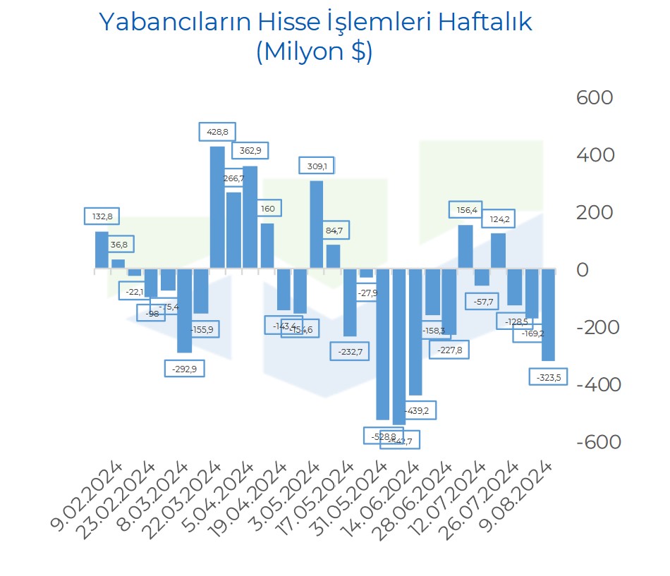 İnfo Yatırım: Yabancılar, 17,6 milyon dolarlık DİBS aldı