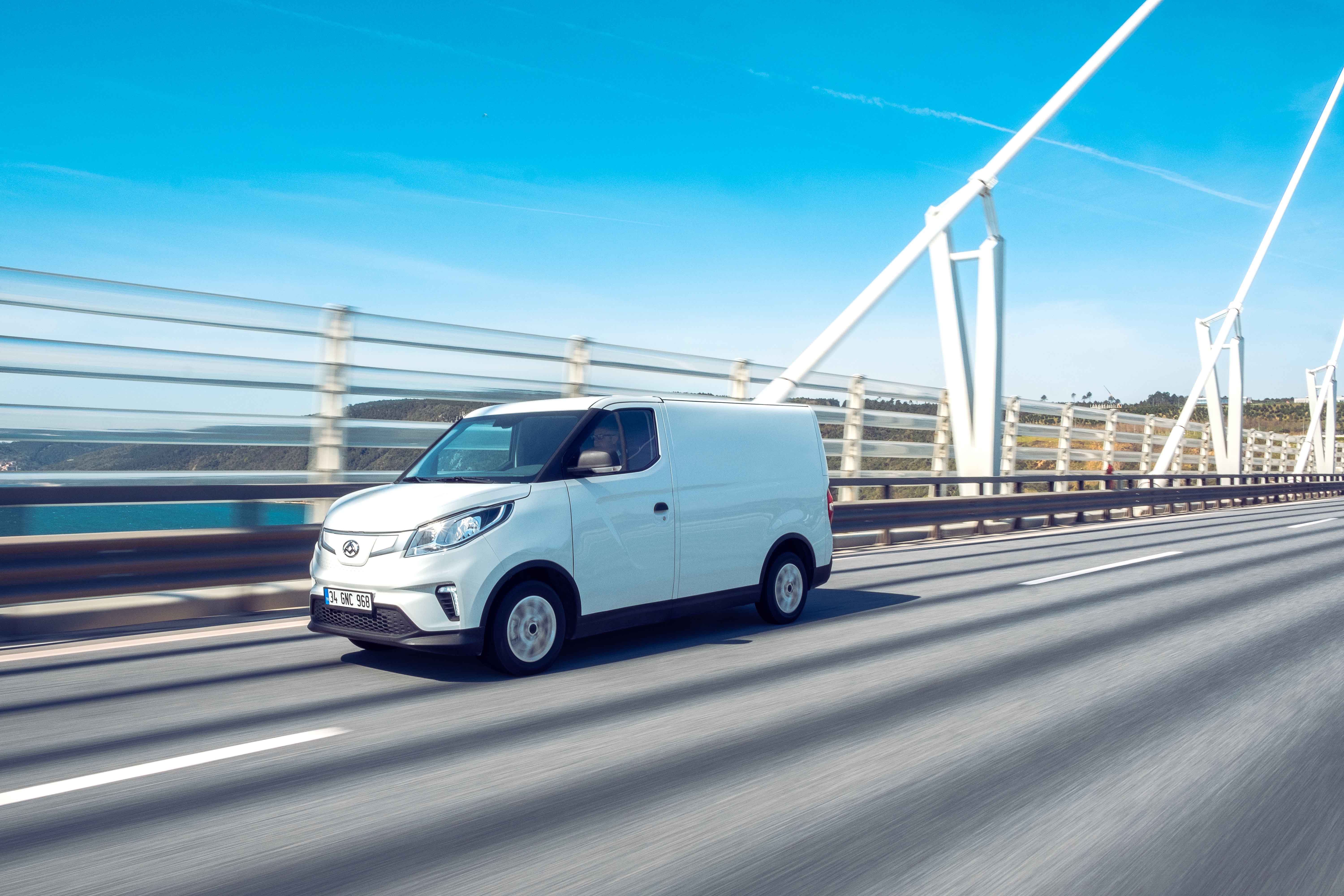 Maxus e-Deliver 3 en fazla tercih edilen elektrikli ticari aracı oldu