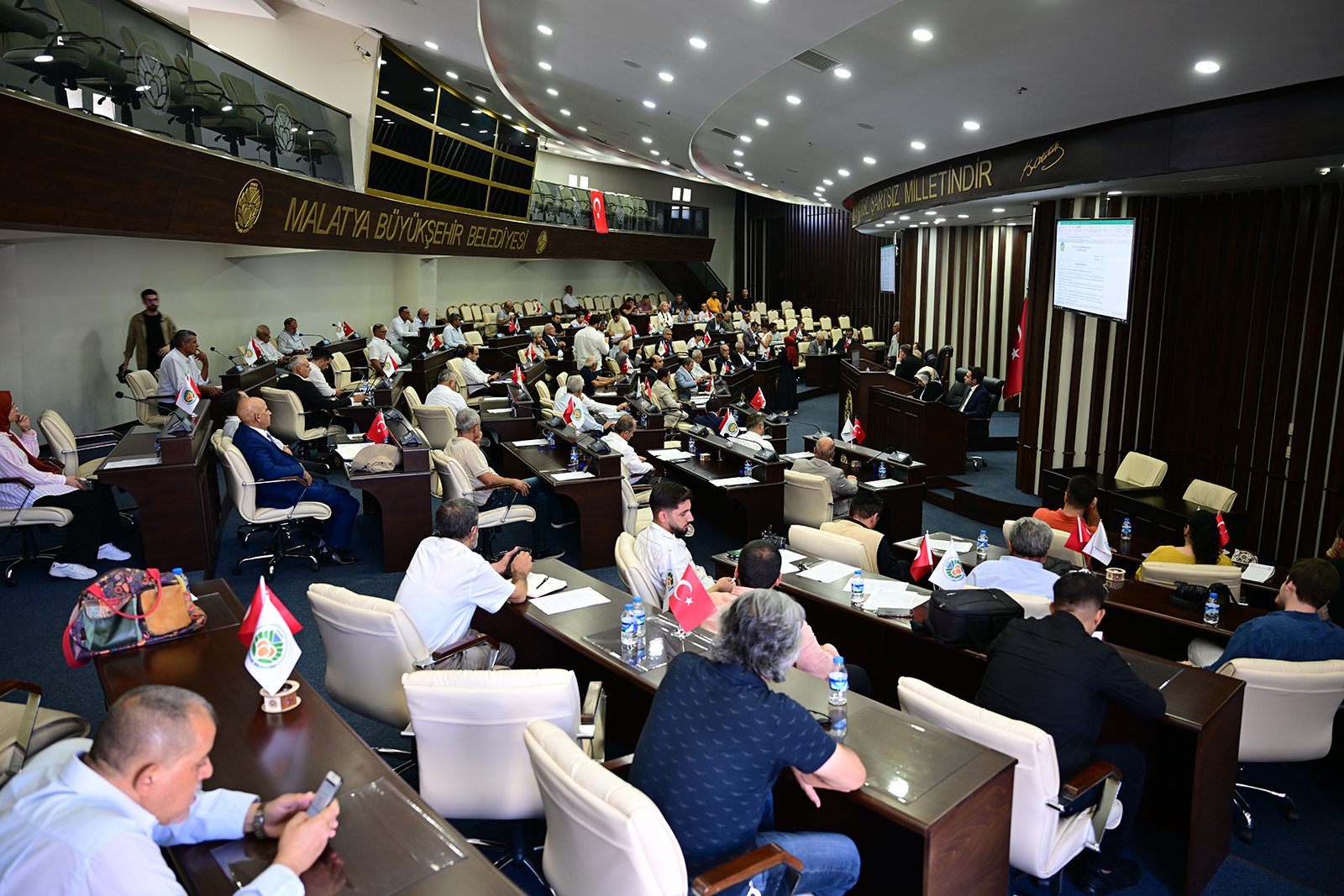 Malatya Büyükşehir Belediye Meclisi’nin Ağustos Ayı ilk birleşimi yapıldı