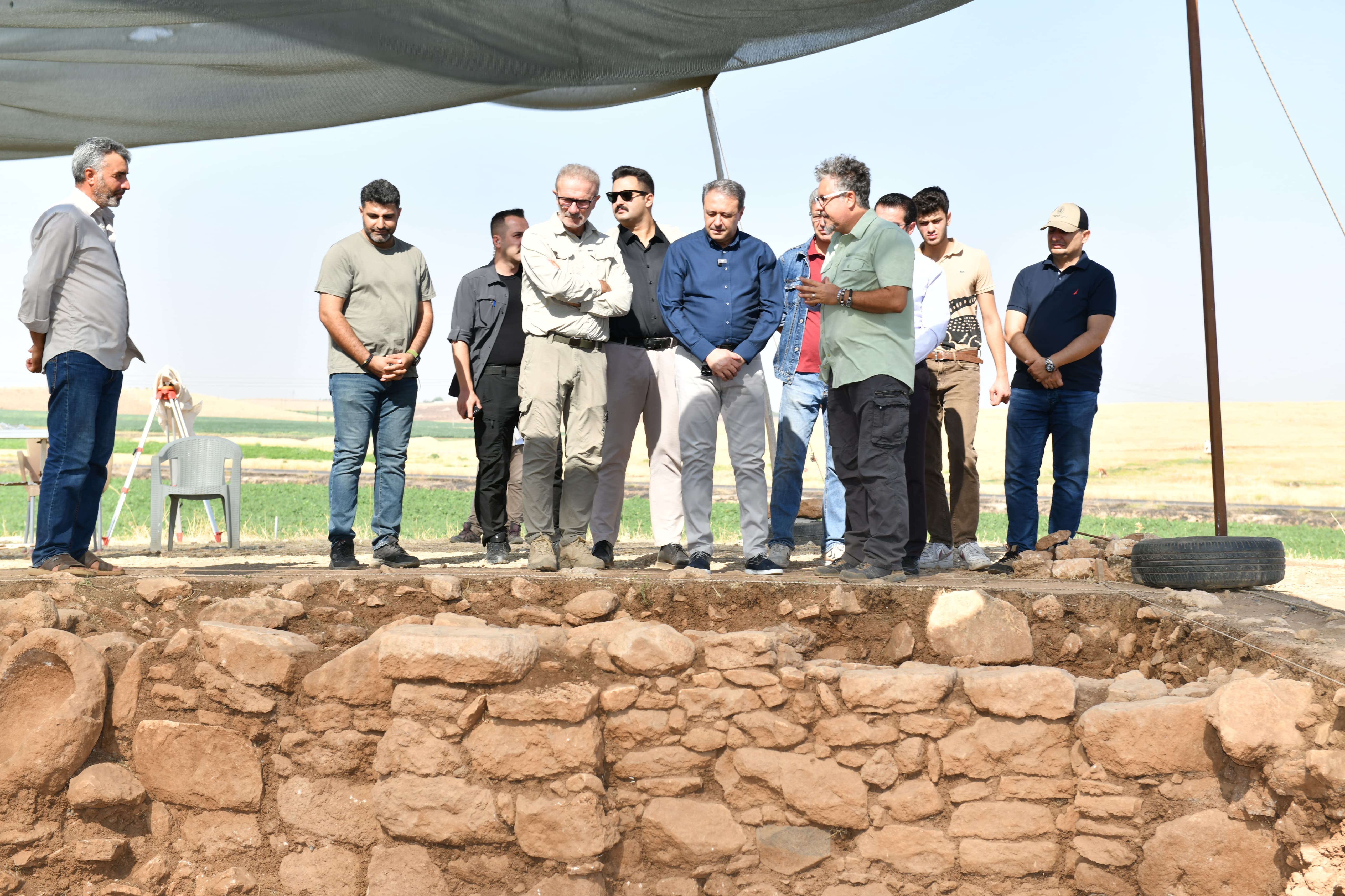 Şanlıurfa Valisi Şıldak, Sefertepe ve Karahantepe’yi ziyaret etti