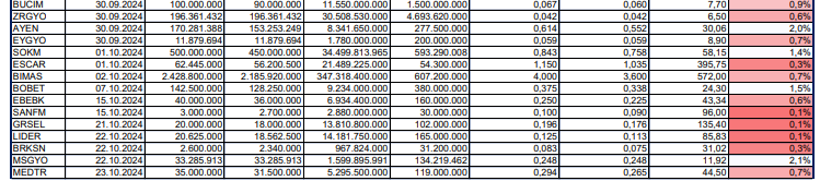 BMD Araştırma, BİST şirketleri nakit temettü dağıtım tarihlerini paylaştı