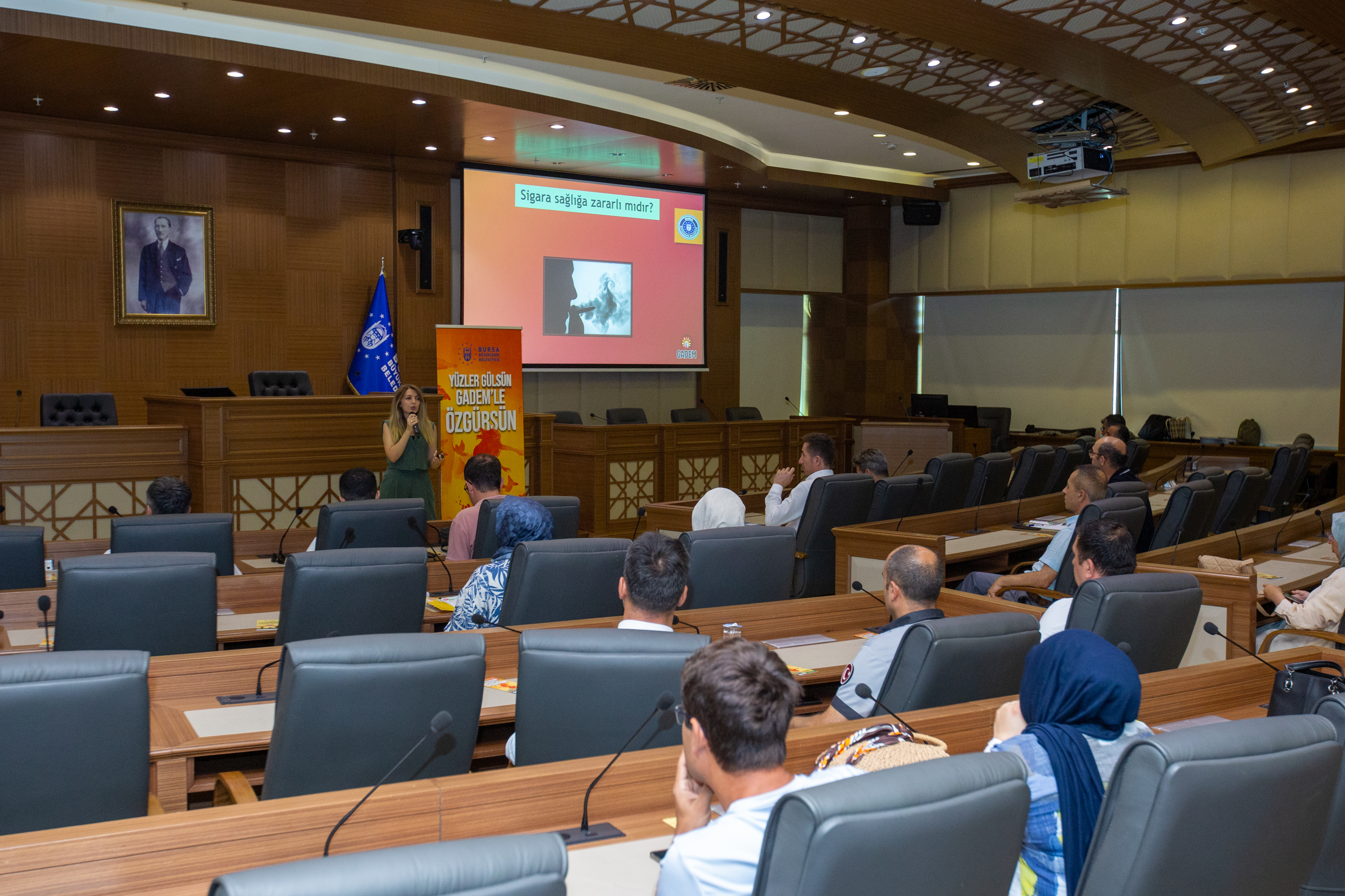 Bursa’da belediye personeline ‘Bağımlılıkla Mücadele’ eğitimi