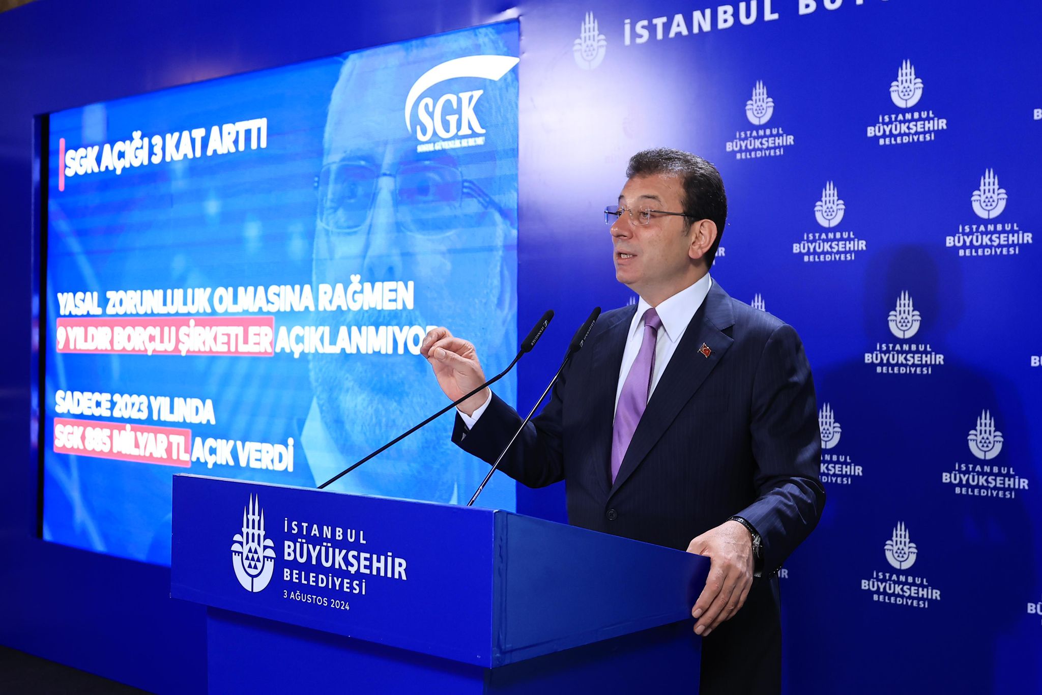 İmamoğlu: İBB’nin SGK’ya tek kuruş borcu yok