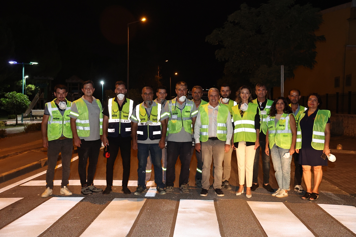 Nilüfer Belediyesi, yol çalışmalarına devam ediyor