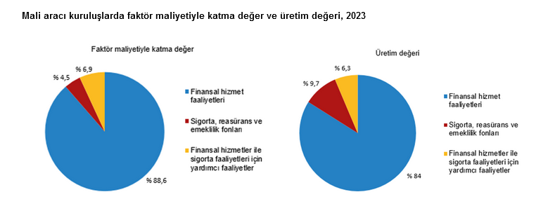 TÜİK- Mali aracı kuruluşlar sektöründe 2023 yılında 20 bin 110 girişim faaliyet gösterdi