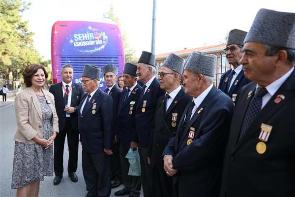 Eskişehirli gazilere yönelik Ankara turu düzenlendi