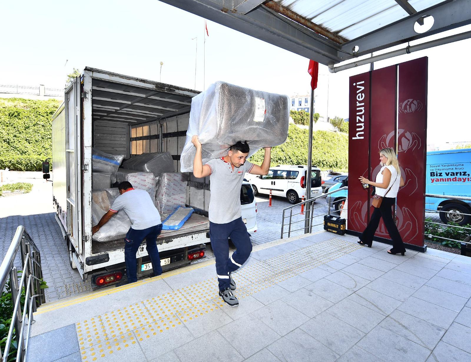 Zübeyde Hanım Huzurevi’nin eşyaları bağışla yenilendi