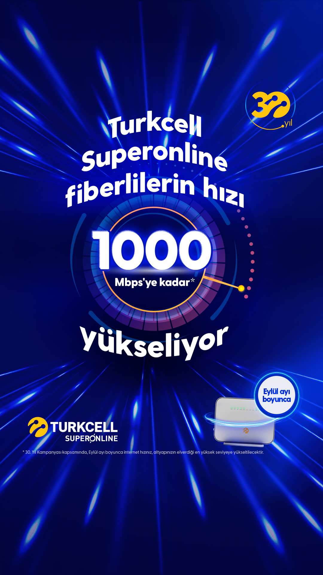 Turkcell Superonline’lılar için en hızlı Eylül devam ediyor