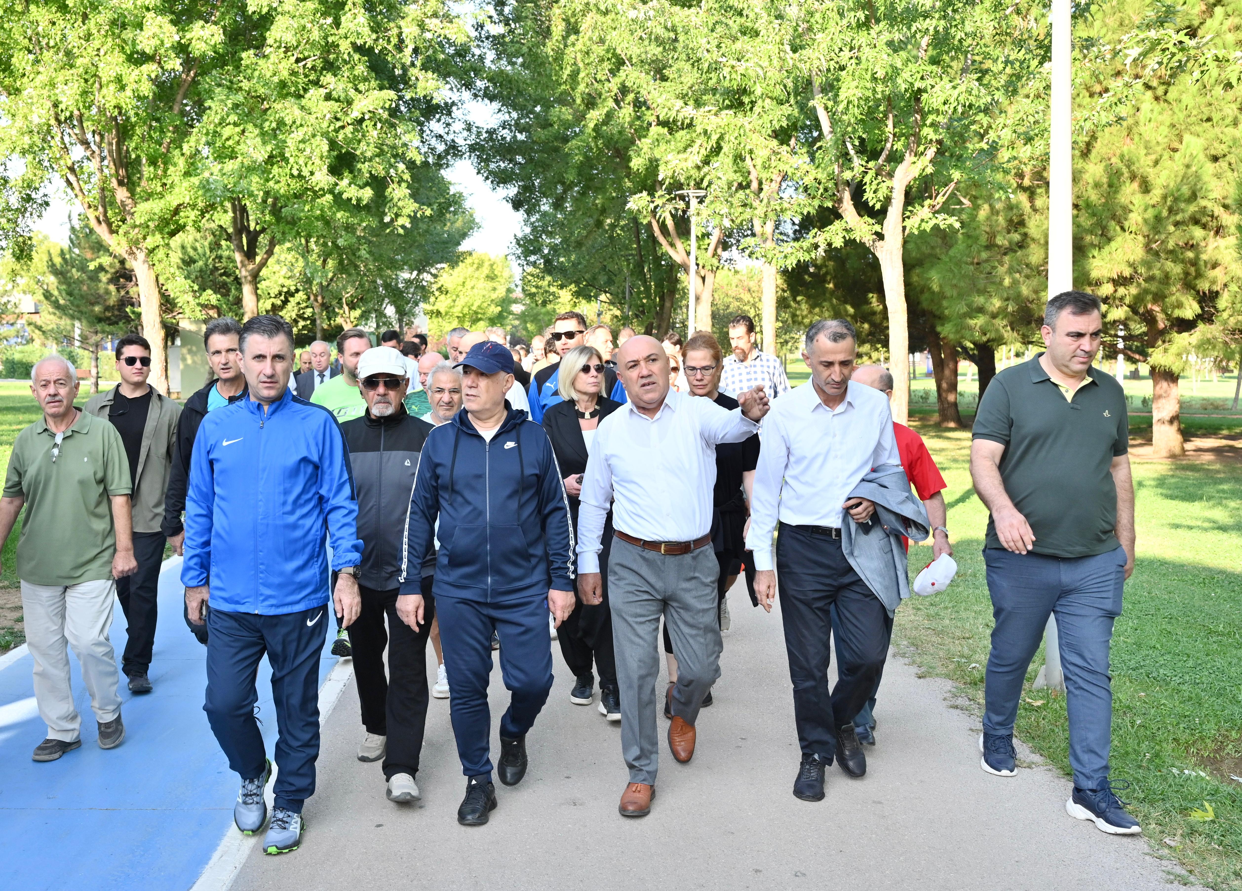 Başkan Bozbey’den sağlıklı yaşam vurgusu