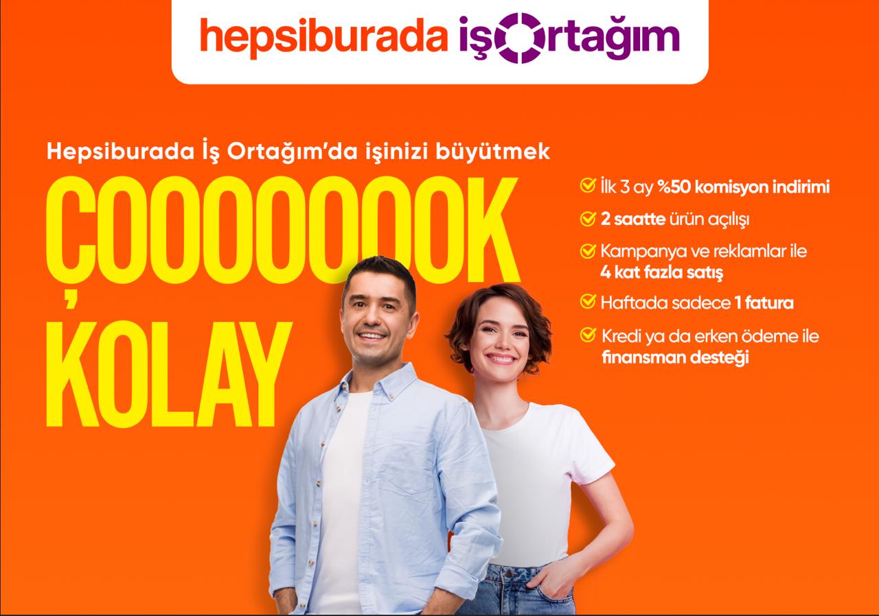 Hepsiburada İş Ortağım, işini büyütmek isteyen KOBİ’ler için yola çıkıyor