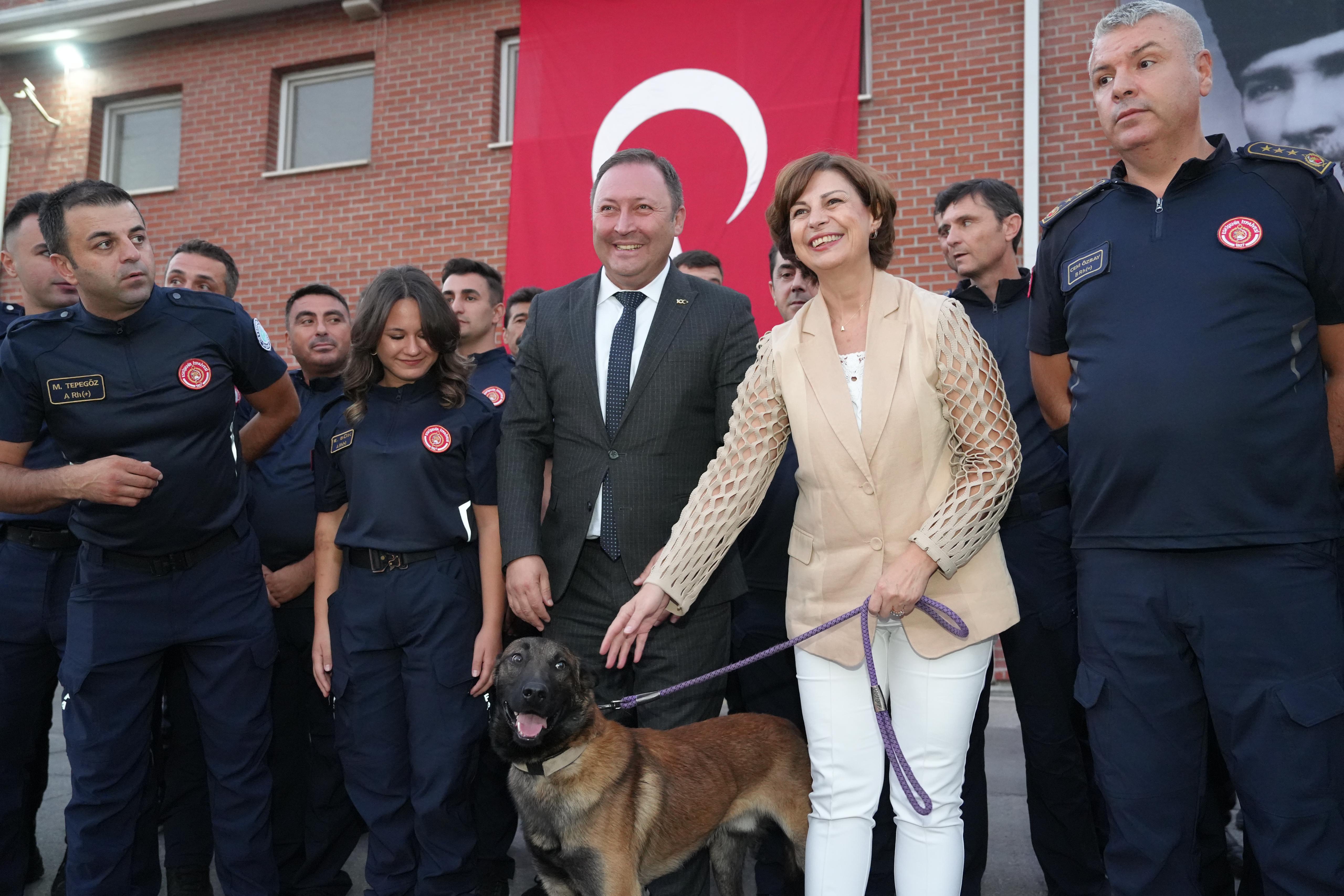 Başkan Ünlüce: İtfaiye personelimiz büyük bir özveriyle çalışıyor