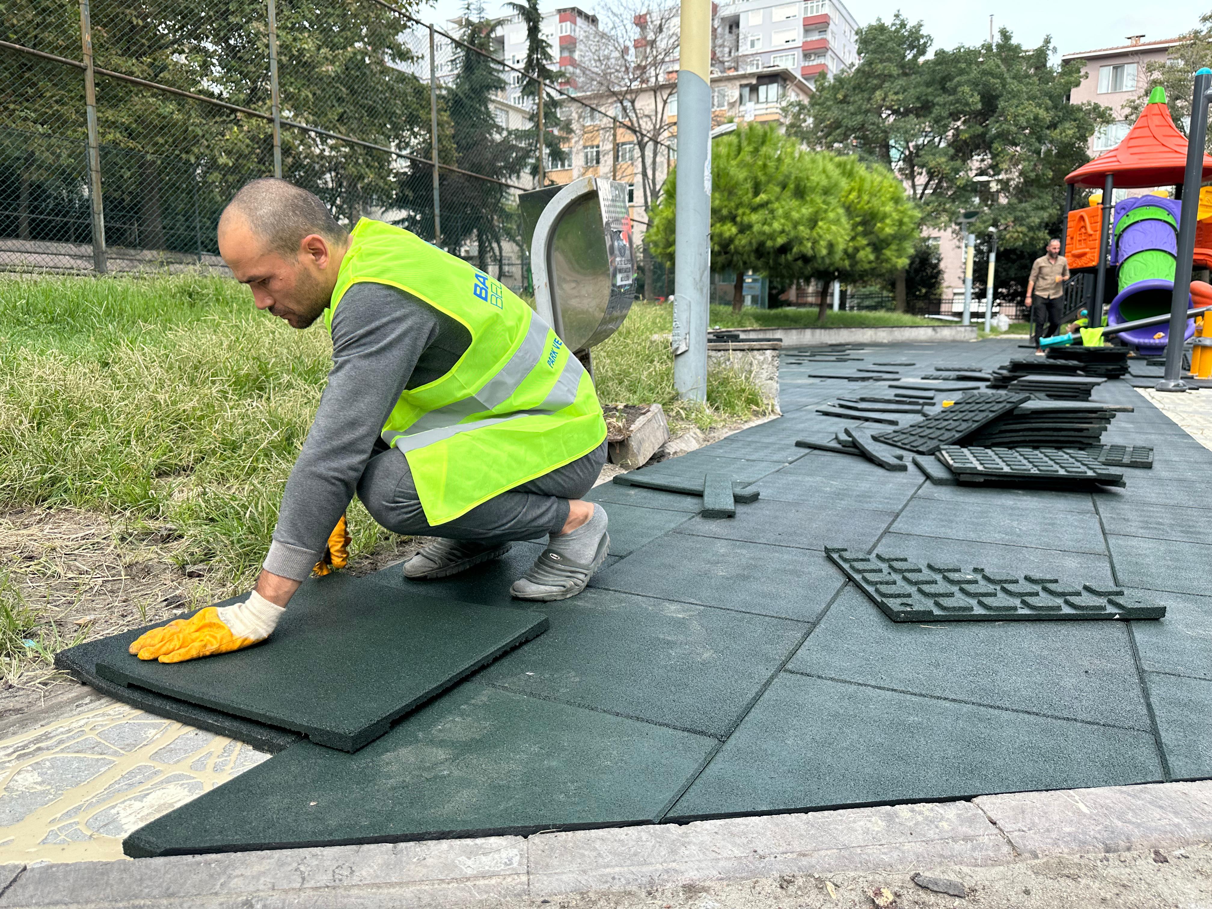 Bakırköy’de parklar yenileniyor