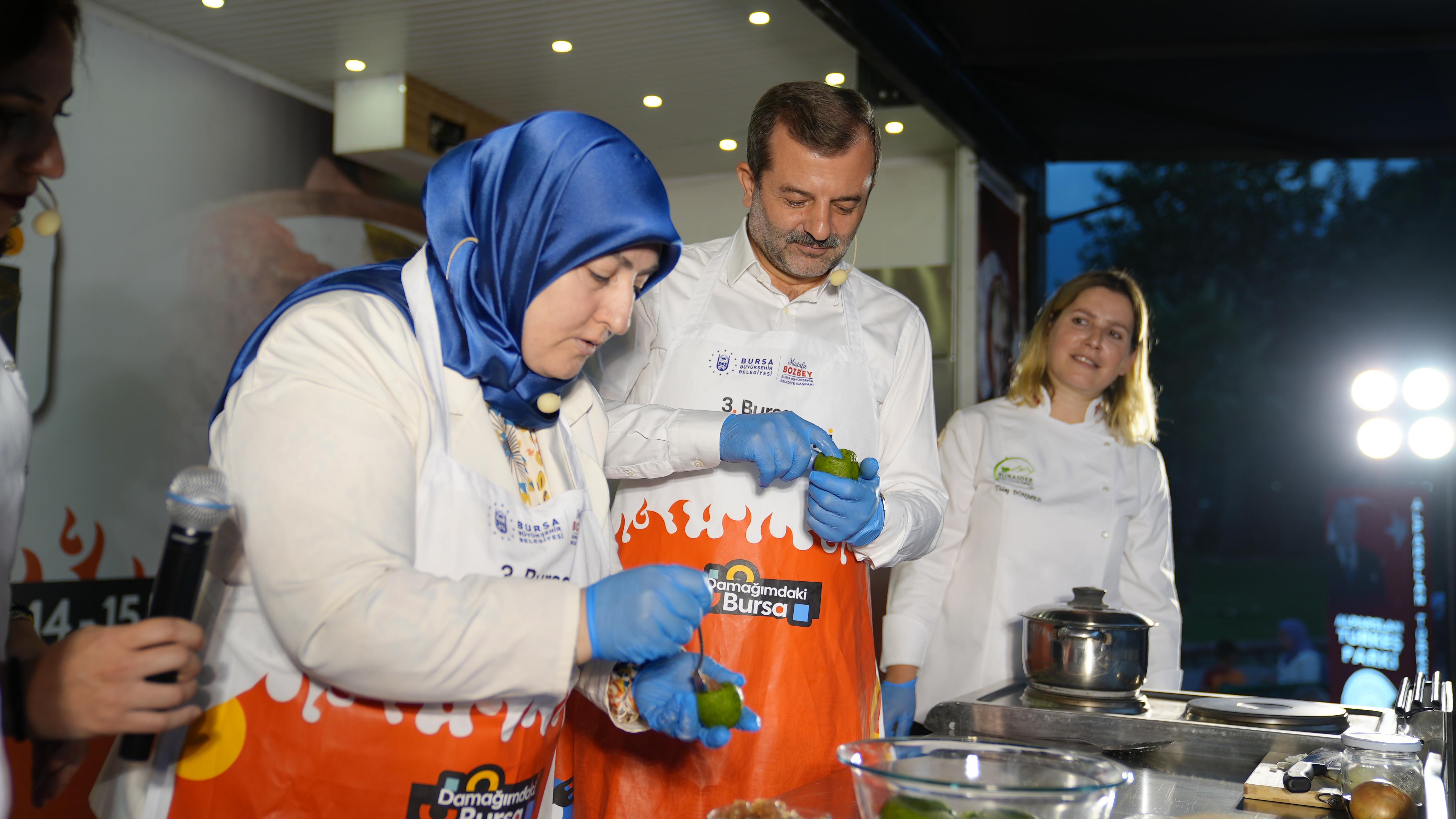 Gastronomi Tırı Gürsu’da