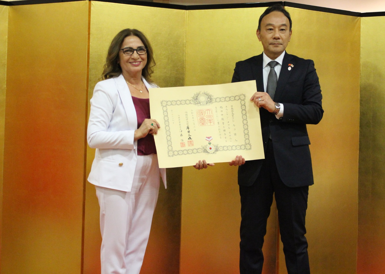 Kandilli Rasathanesi Müdürü Prof. Dr. Nurcan Meral Özel’e Japonya’dan Yüksek Devlet Nişanı