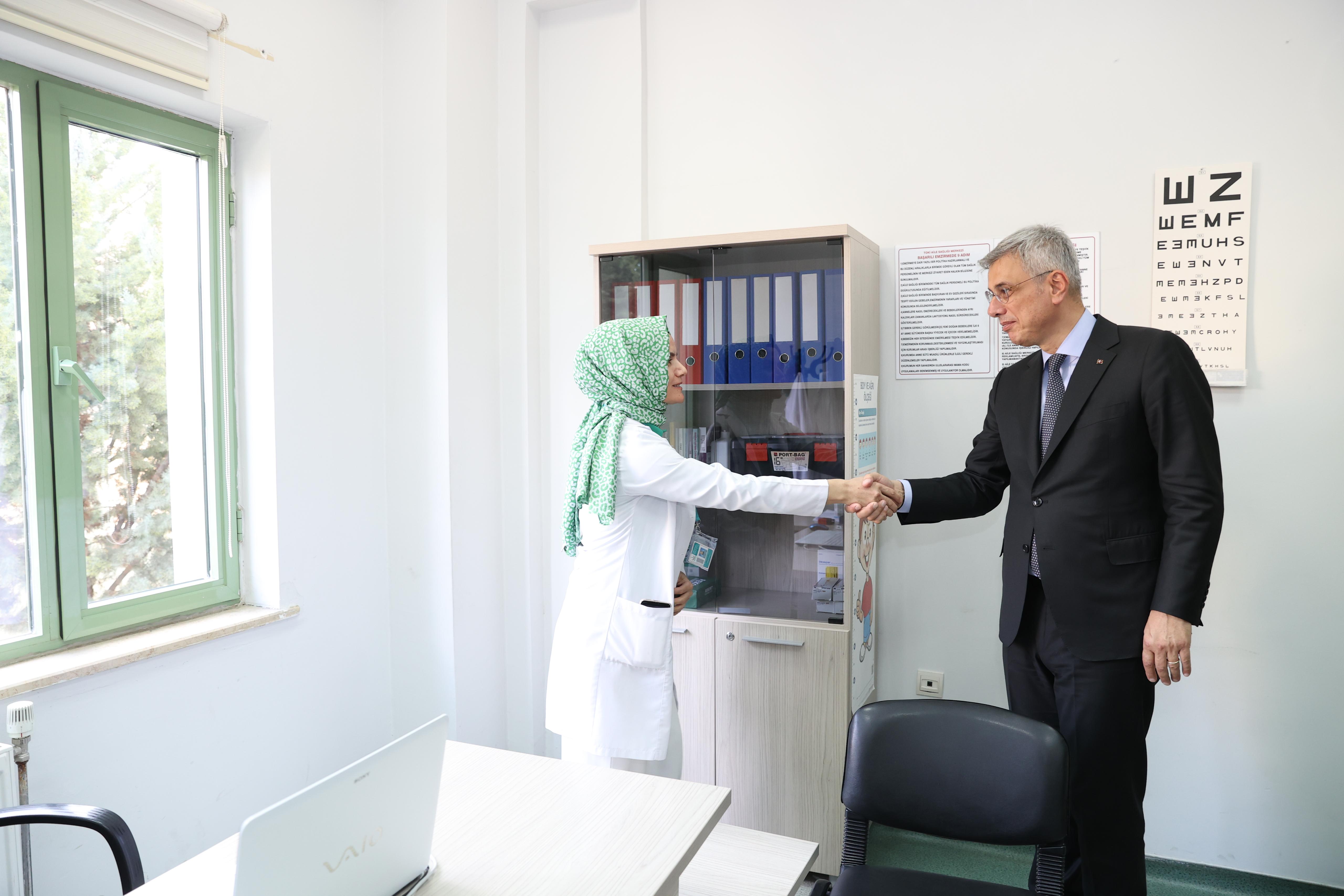 Sağlık Bakanı Memişoğlu’nun Nevşehir ziyareti