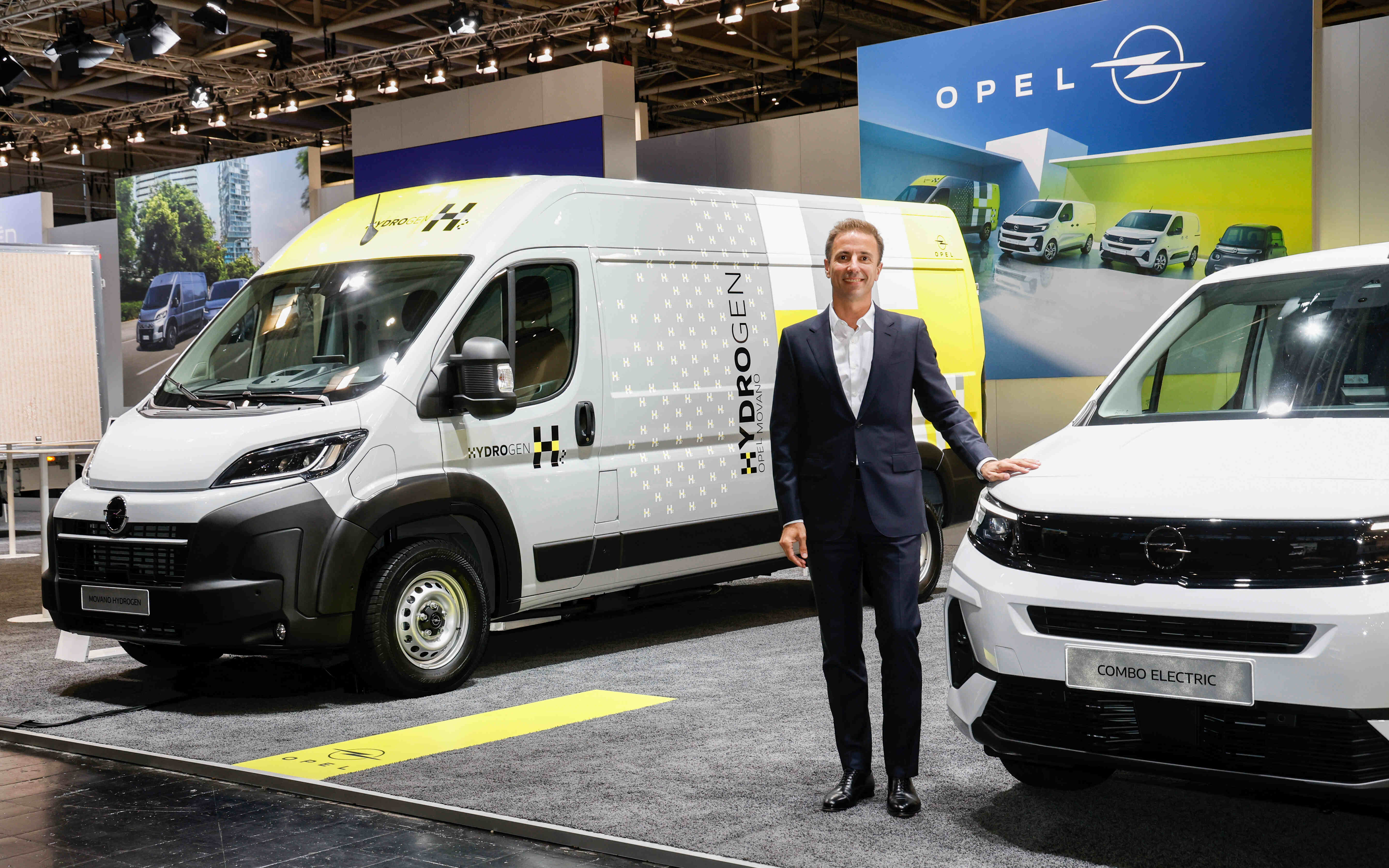 Yeni Opel Movano HYDROGEN IAA Transportation 2024’te dünyaya tanıtıldı