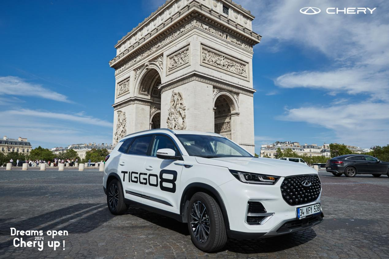 Chery TIGGO 8, Paris’te zarafet kavramını yeniden tanımladı