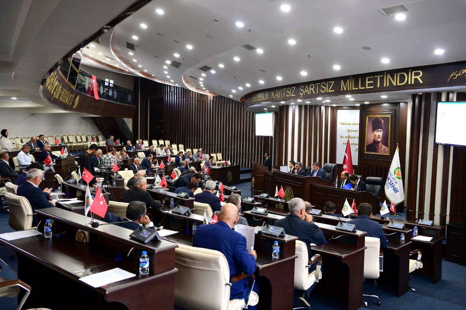 Malatya Büyükşehir Belediye Meclisi’nin Ekim ayı ilk toplantısı yapıldı