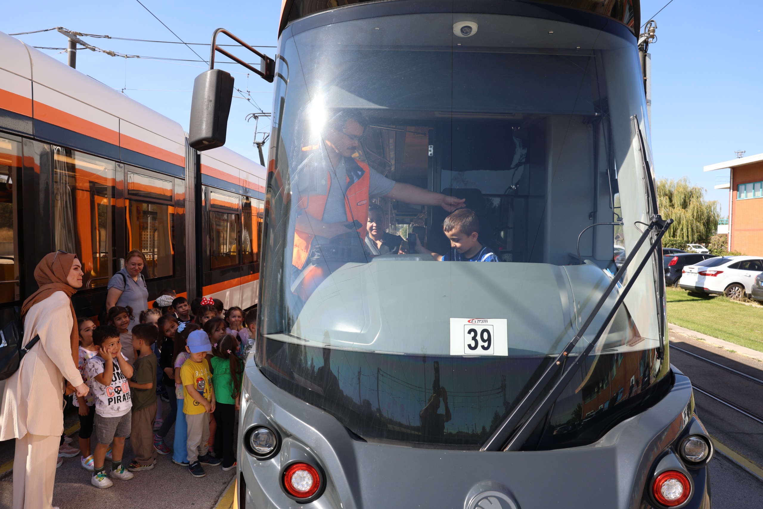 Anaokulu öğrencileri ESTRAM’ın misafiri oldu