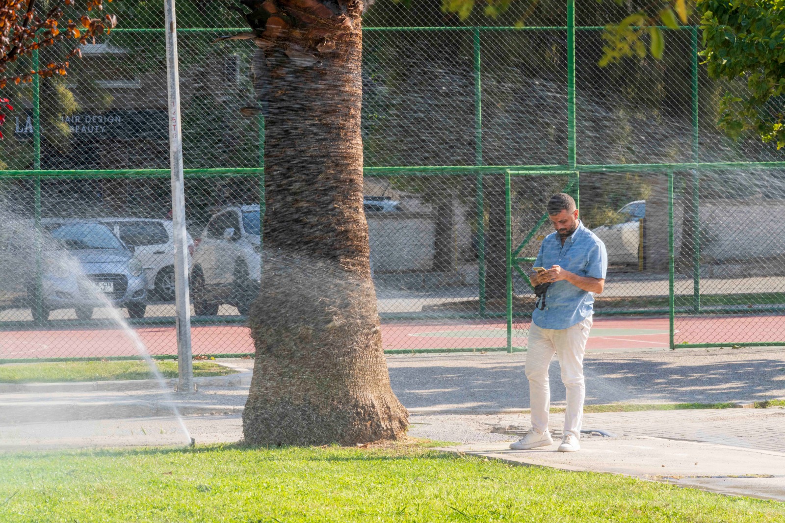 İzmir’in parklarında akıllı sulama dönemi