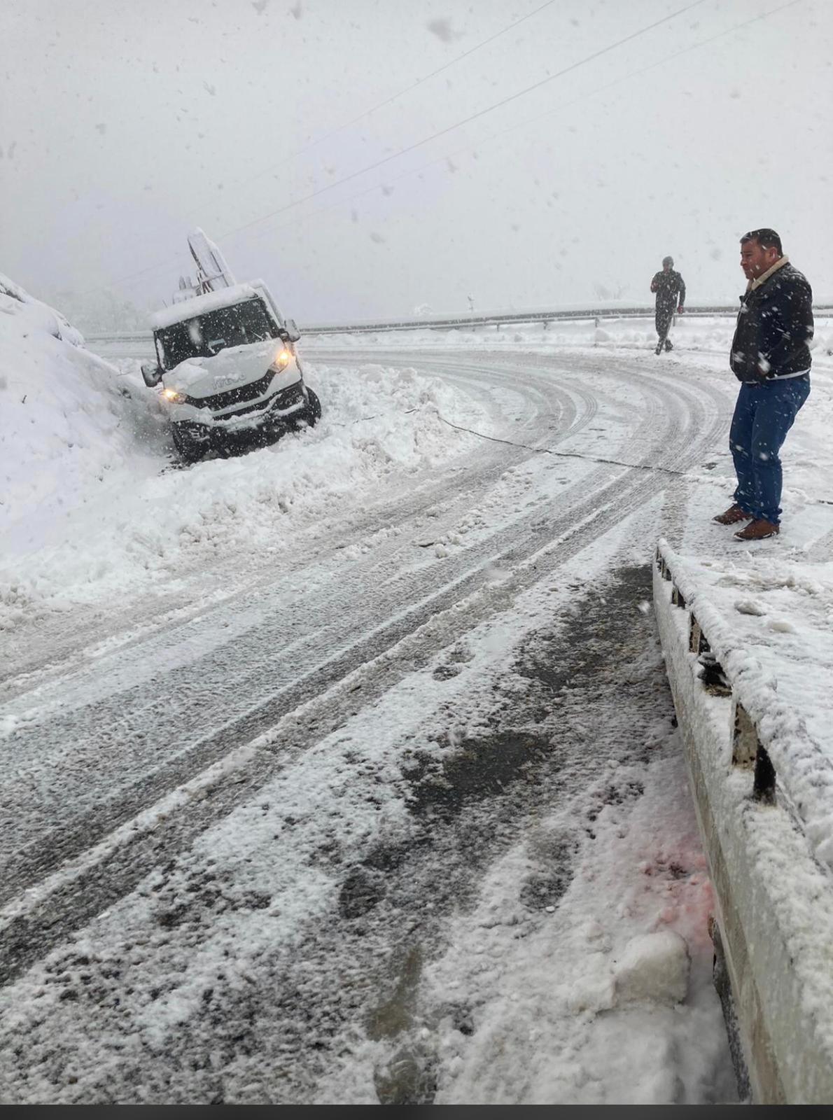 Giresun’da kuvvetli fırtına ve kar yağışı etkili oldu