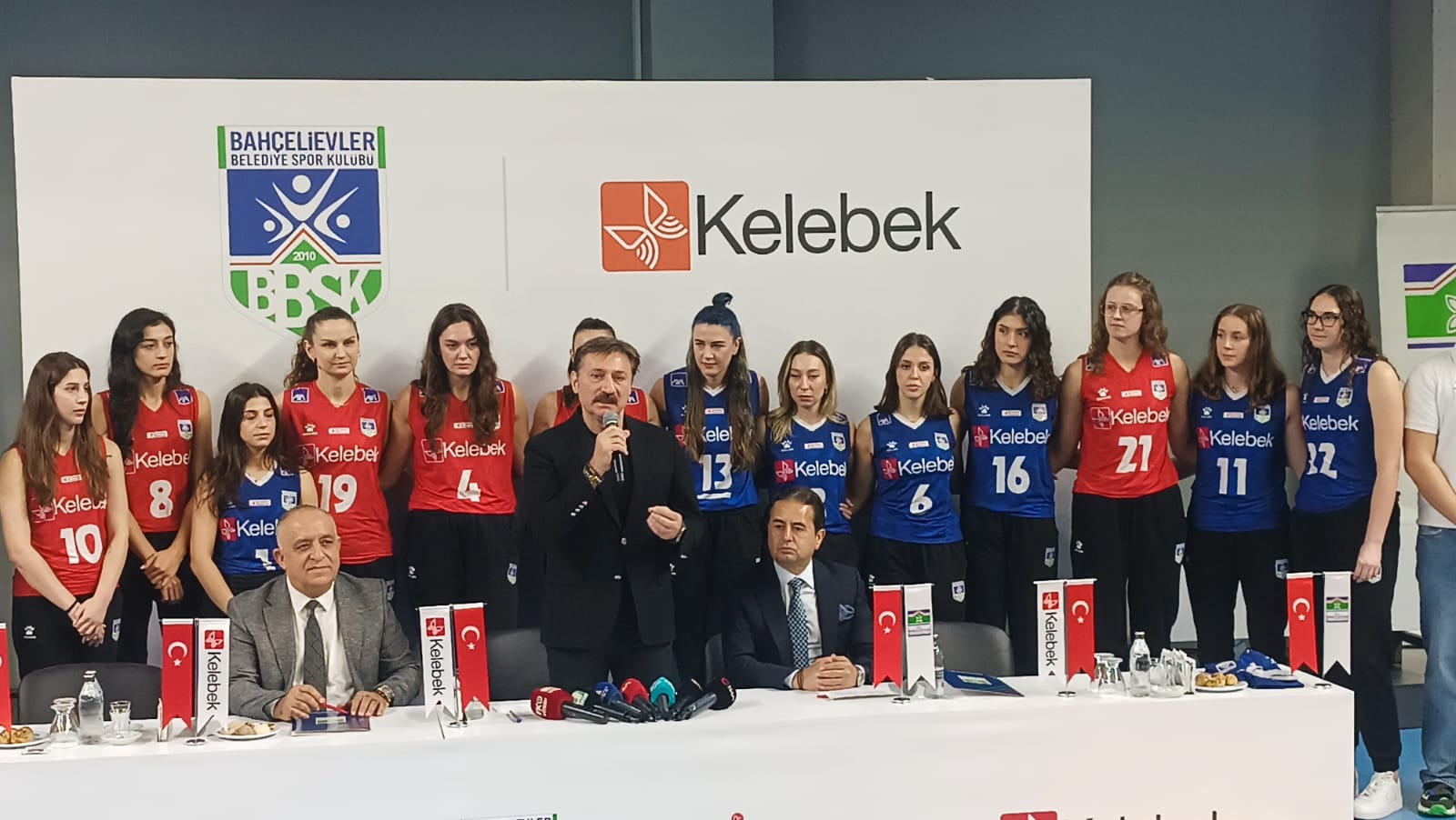 Kelebek Mobilya’dan Bahçelievler Belediye Spor Kulübü’ne destek