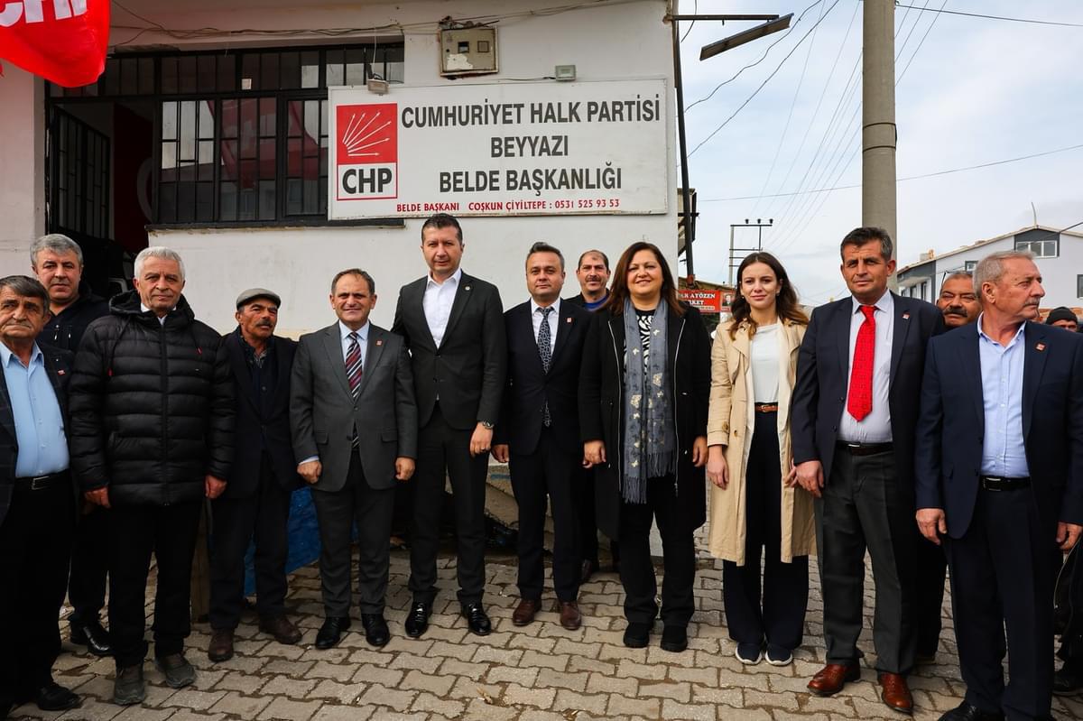 CHP Afyonkarahisar Beyyazı Belde Başkanlığı açıldı