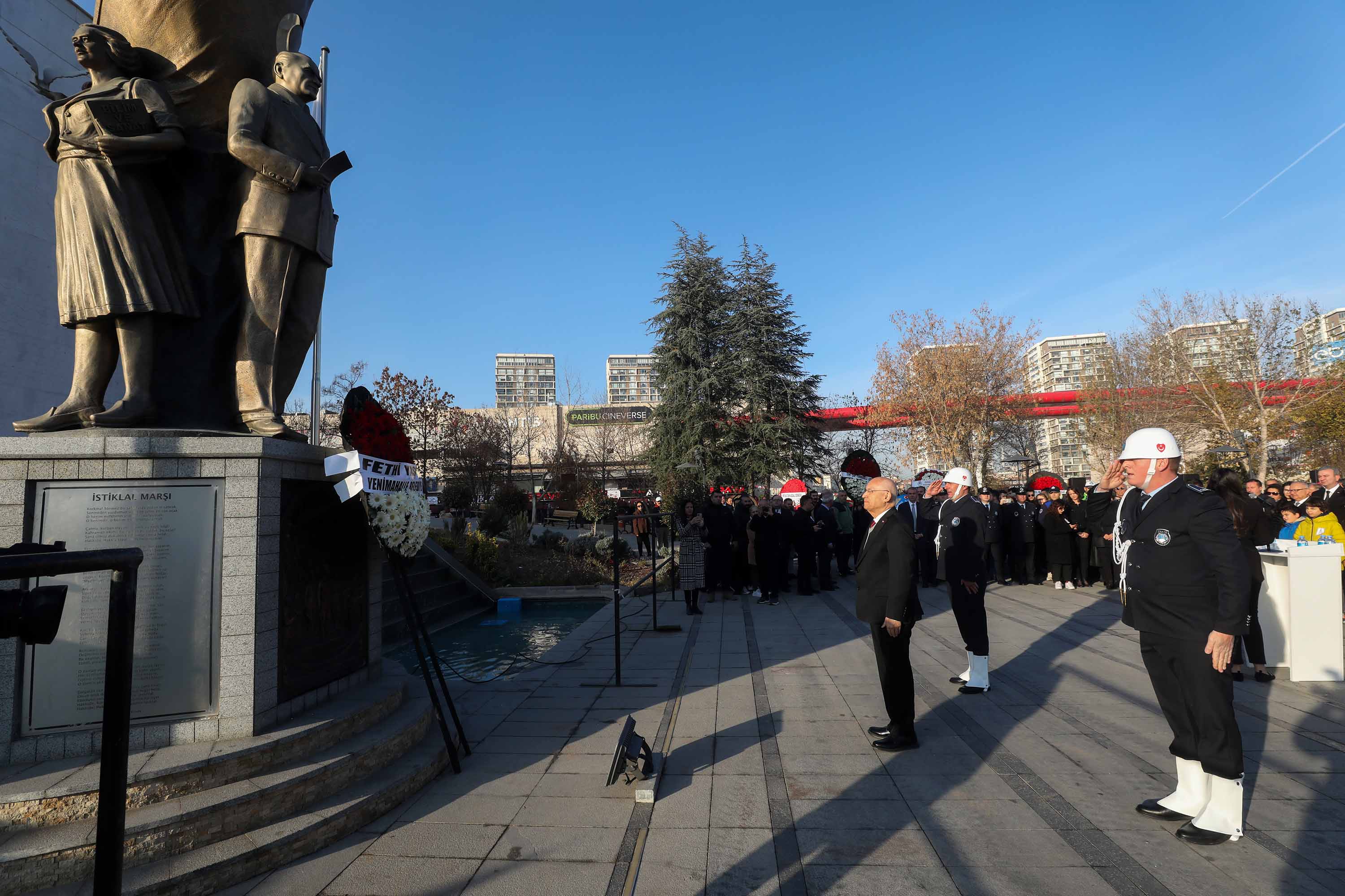 Başkan Yaşar: Atatürk’ün açtığı muasır medeniyetler yolunda ilerleyeceğiz