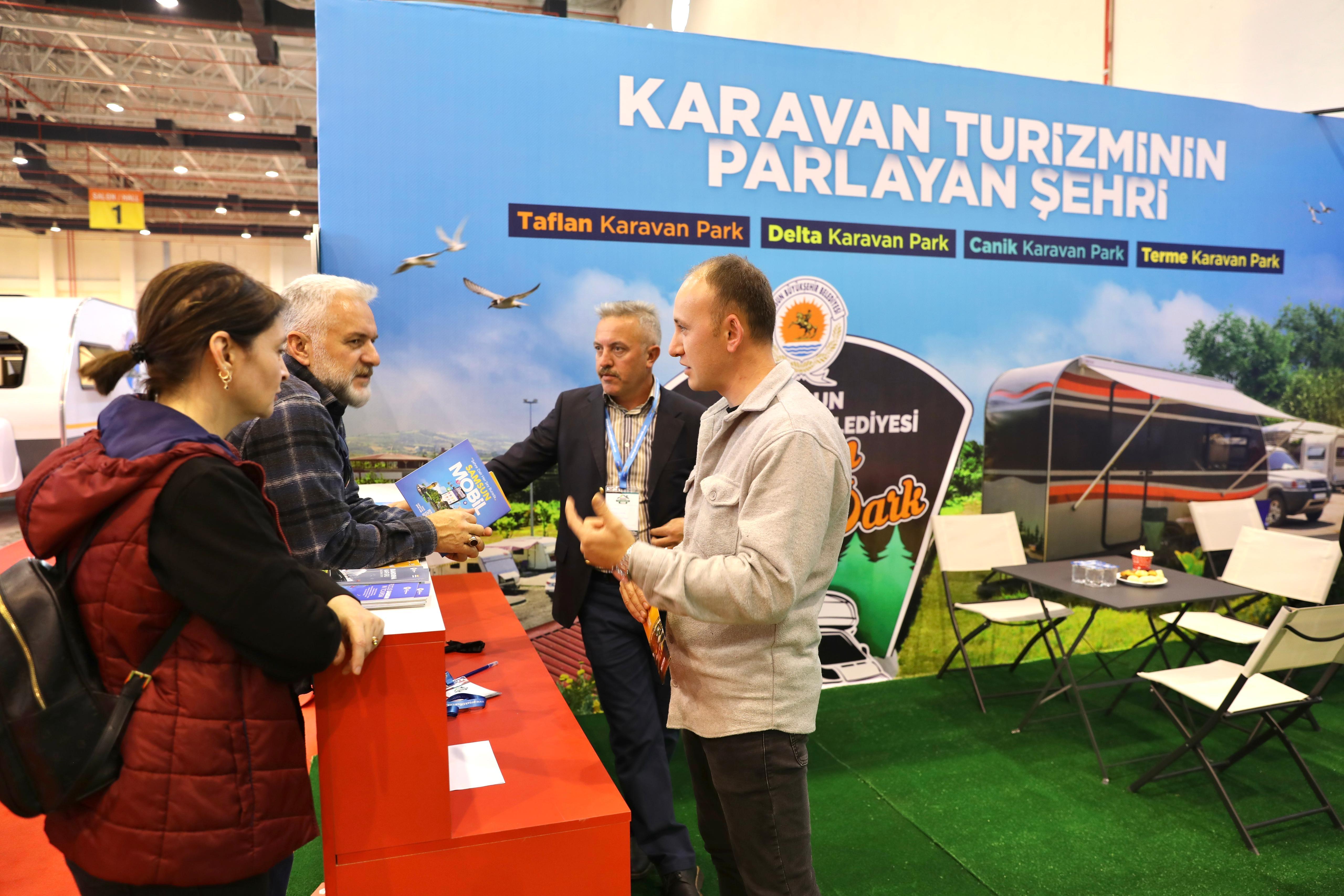 Samsun Karavan Fuarı kapılarını açtı