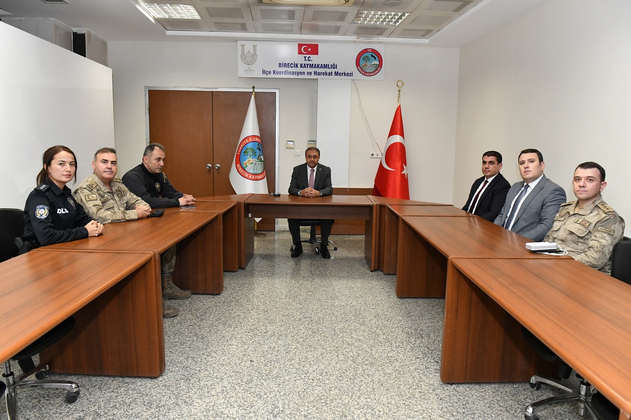 Şanlıurfa Valisi Şıldak, Halfeti ve Birecik ilçelerini ziyaret etti