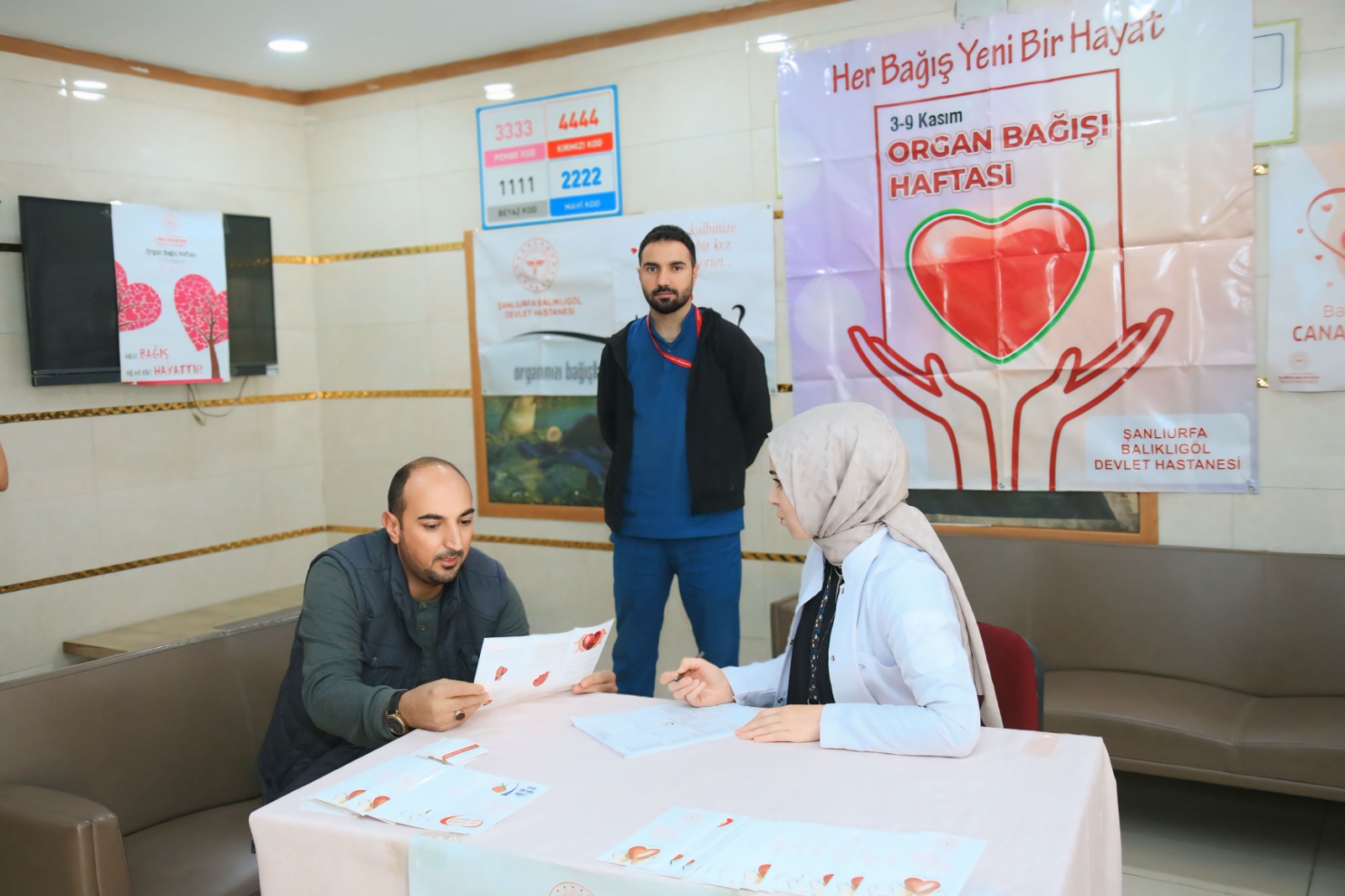 Balıklıgöl Devlet Hastanesi’nden Organ Bağışı Haftası için farkındalık çalışmaları