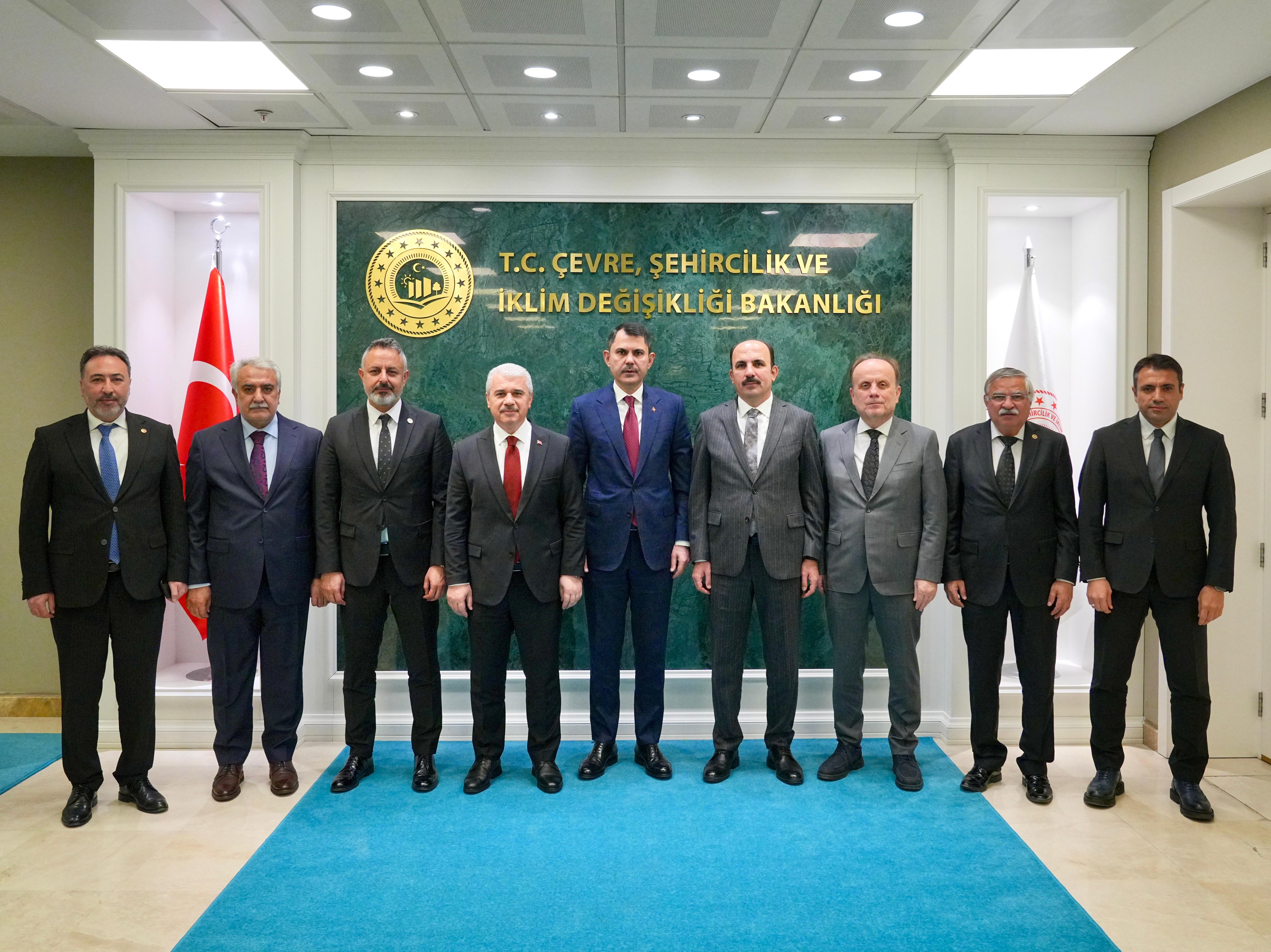 Konya heyeti, bakanlarla yatırımları değerlendirdi