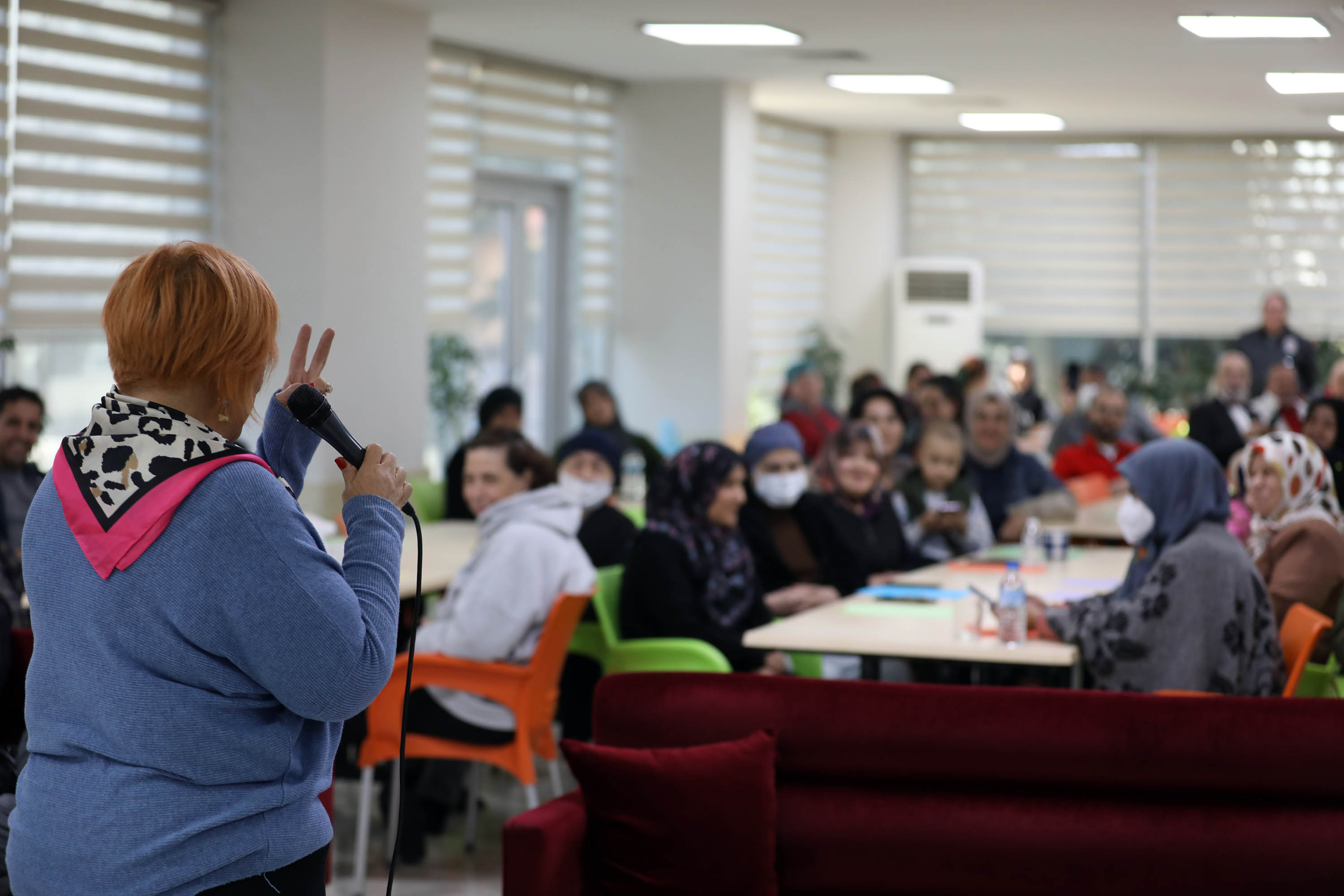 Yenimahalle’de kanser hastalarına Kahkaha Yogası