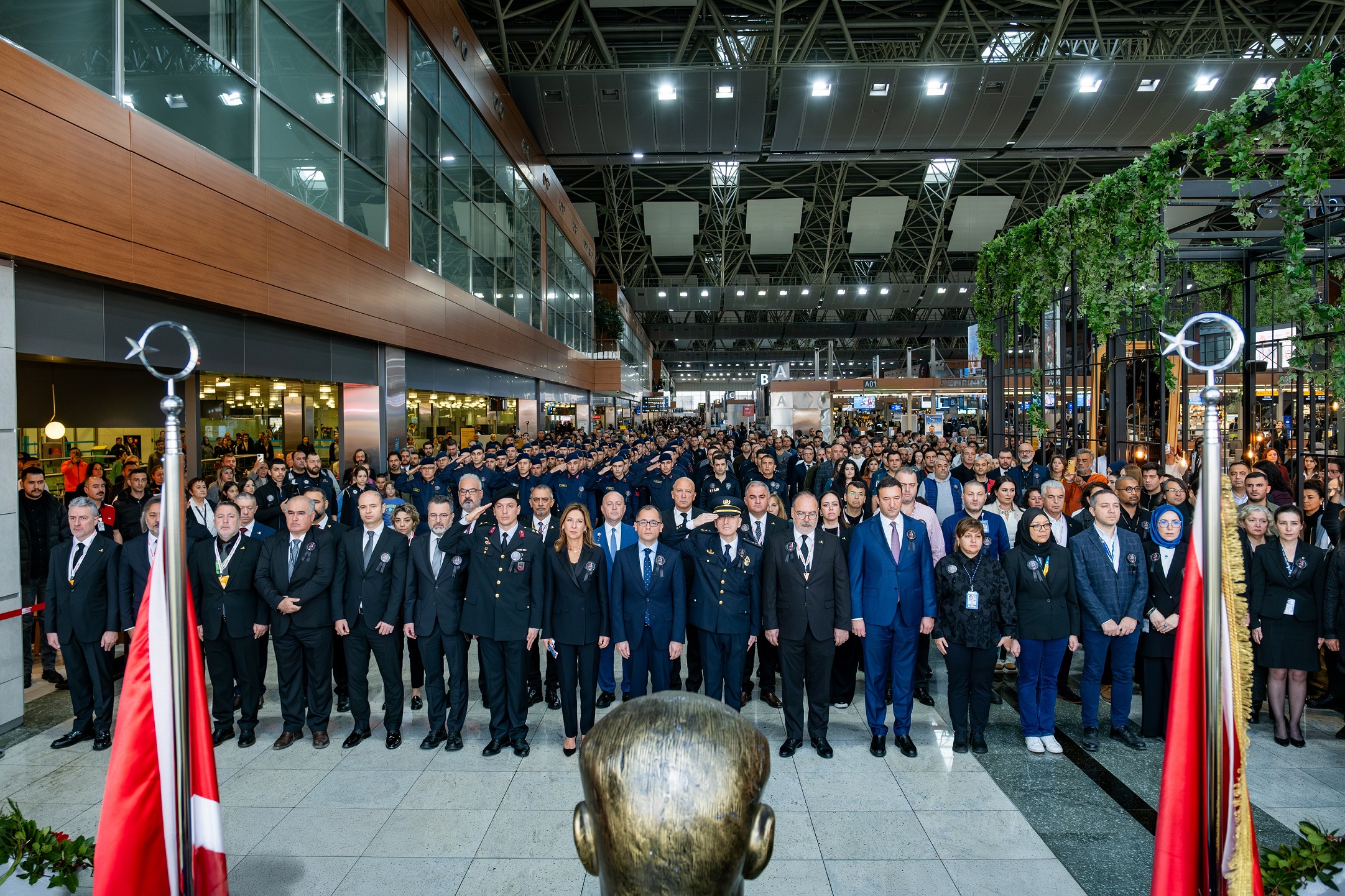 Atatürk, 10 Kasım’da İstanbul Sabiha Gökçen’de özel bir hologram izletisiyle anıldı