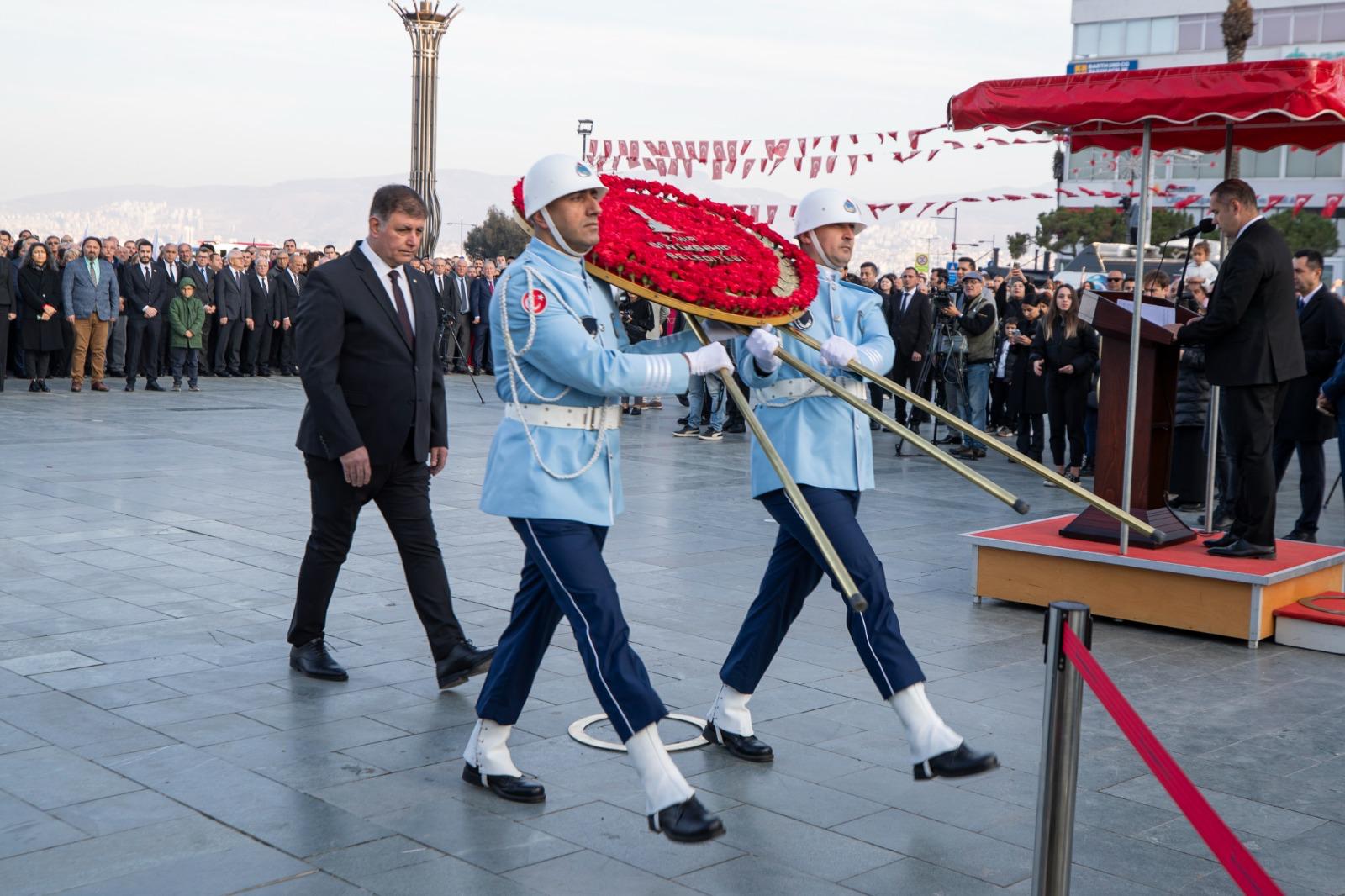 İzmir’de Atatürk’ü anma etkinlikleri düzenleniyor