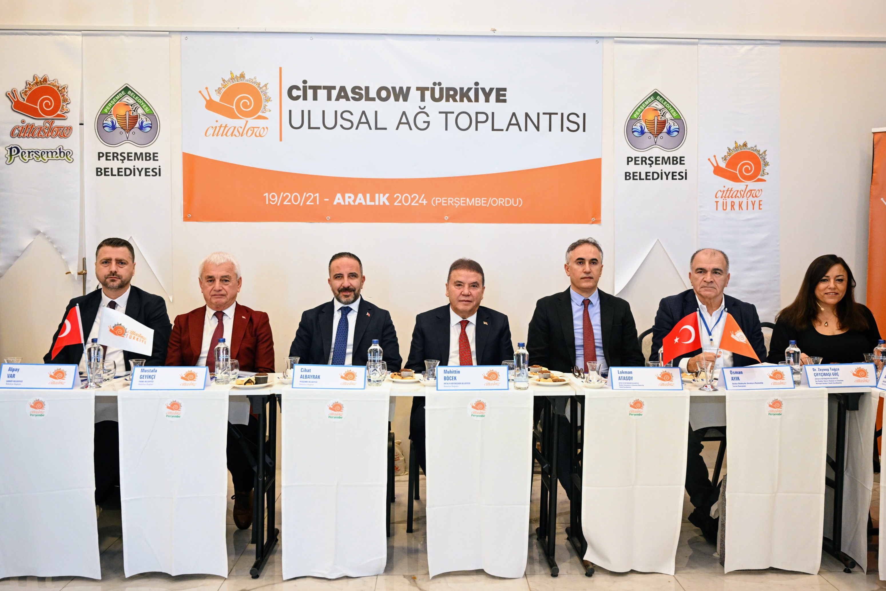 Cittaslow Türkiye Ulusal Ağ Toplantısı Ordu’da yapıldı