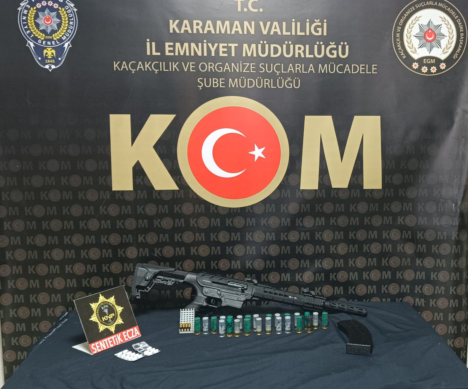 Karaman Emniyet Müdürlüğünce 4 bin 196 şahsa GBT sorgulaması yapıldı