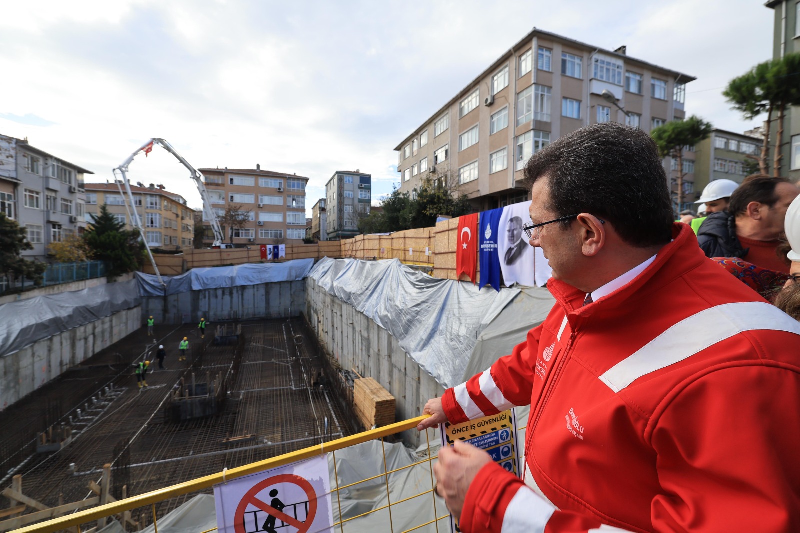 KİPTAŞ, Fatih’teki Nergis Apartmanı’nın temelini attı