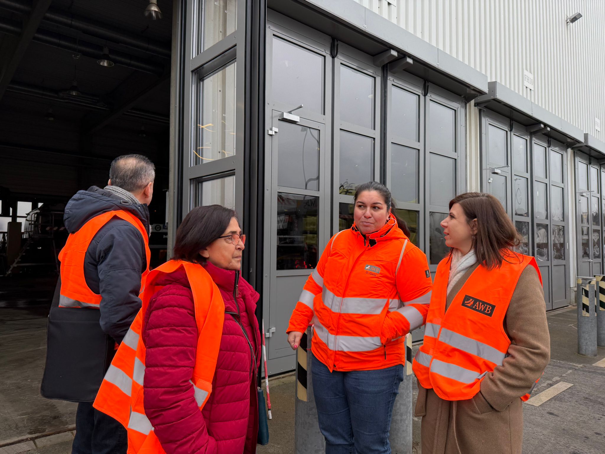 Eş Başkan Bucak’tan Köln Belediyesi Atık Yönetimi Merkezi’ne ziyaret