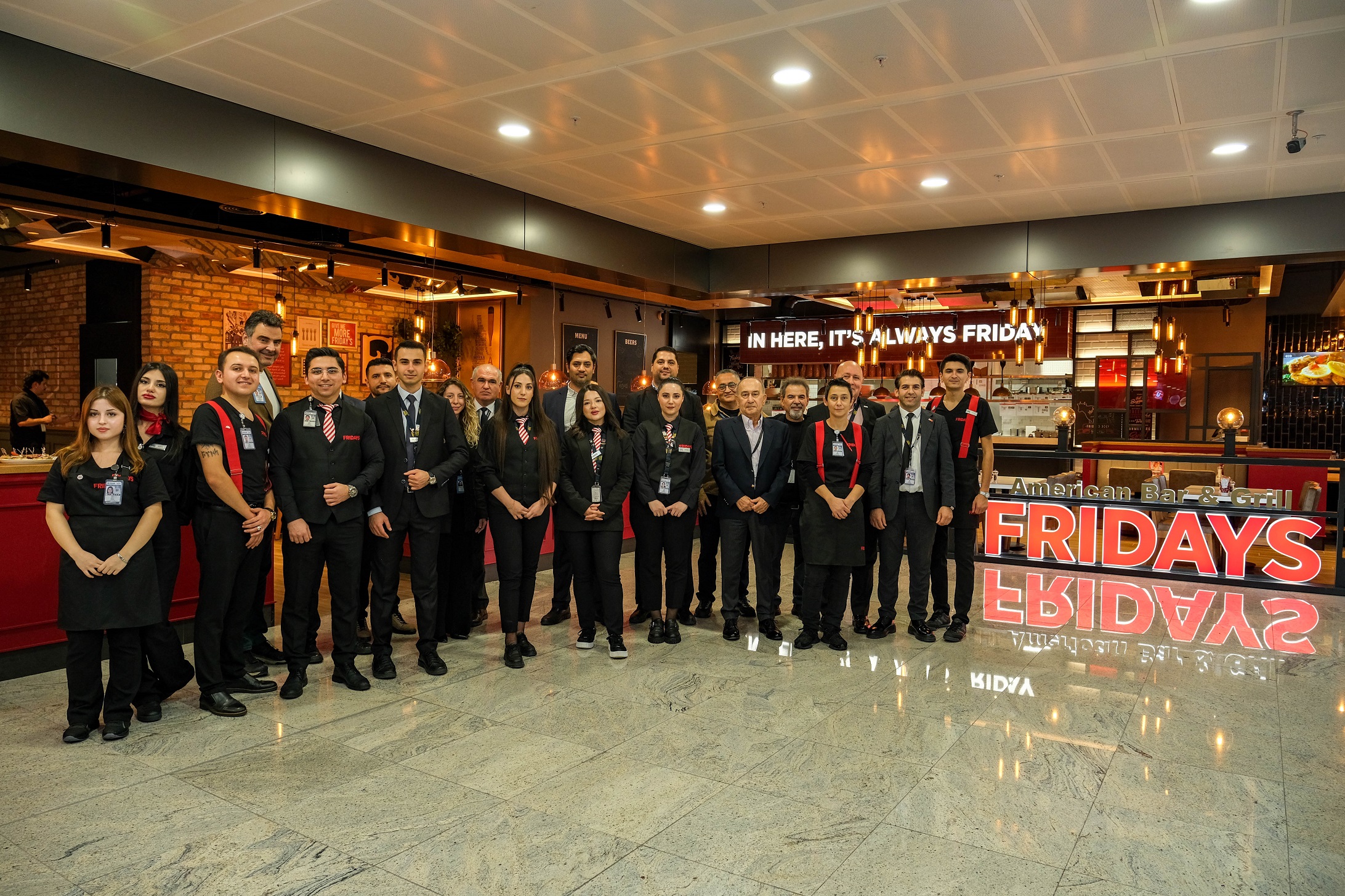 Sabiha Gökçen’de TGI Fridays açıldı