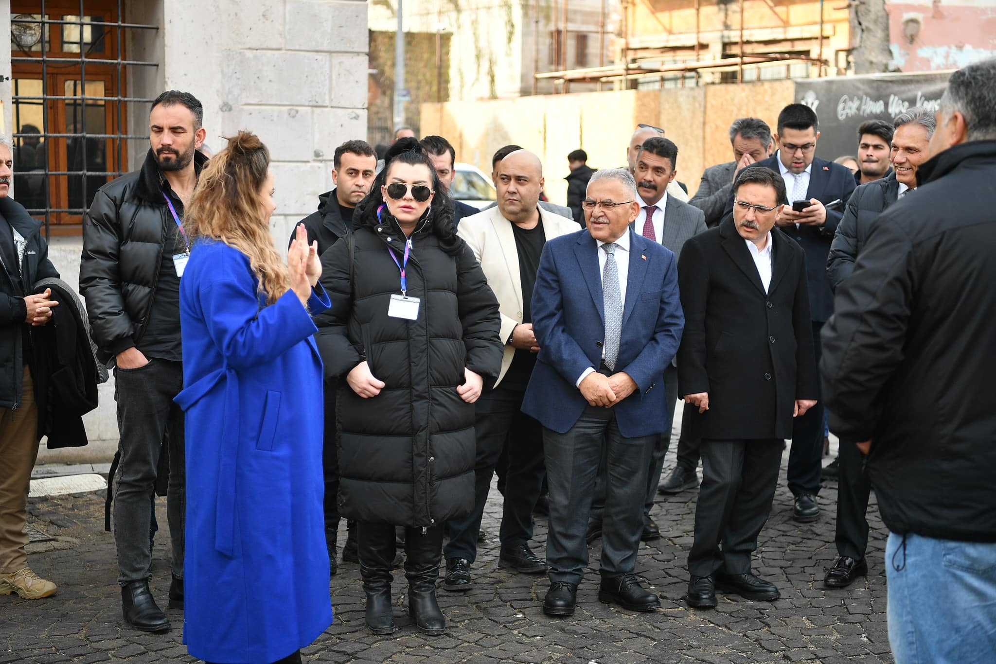 Başkan Büyükkılıç, TÜRSAB heyeti ile Tarihi Kayseri Mahallesi’ni gezdi