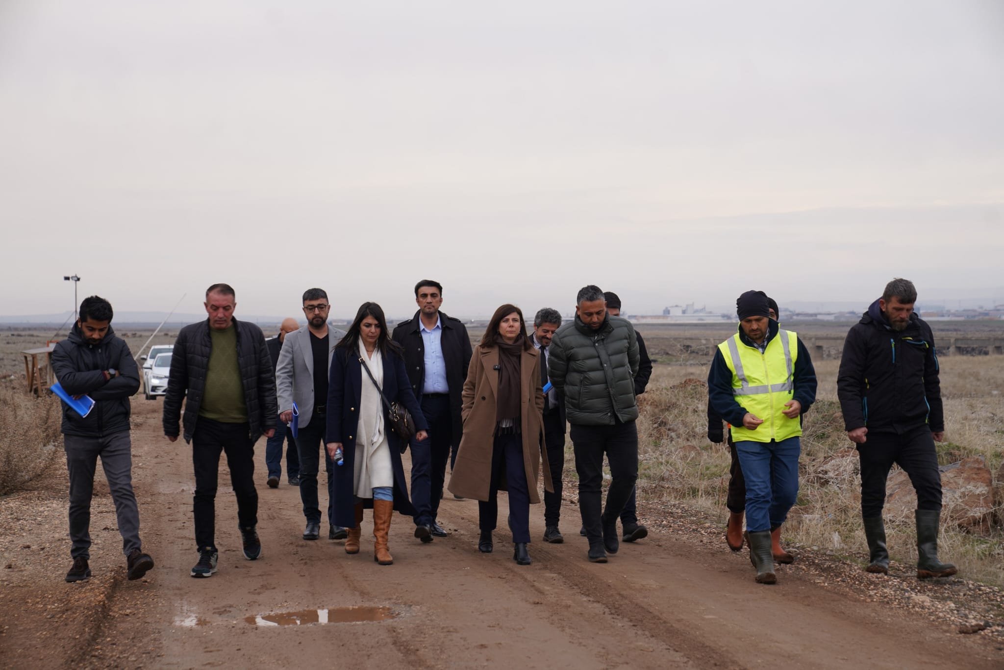 Eş Başkan Bucak’tan AKOM için arazide inceleme