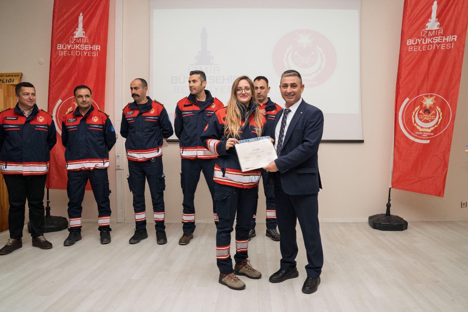 İzmir İtfaiyesi, tecrübelerini uluslararası alanda tescilledi