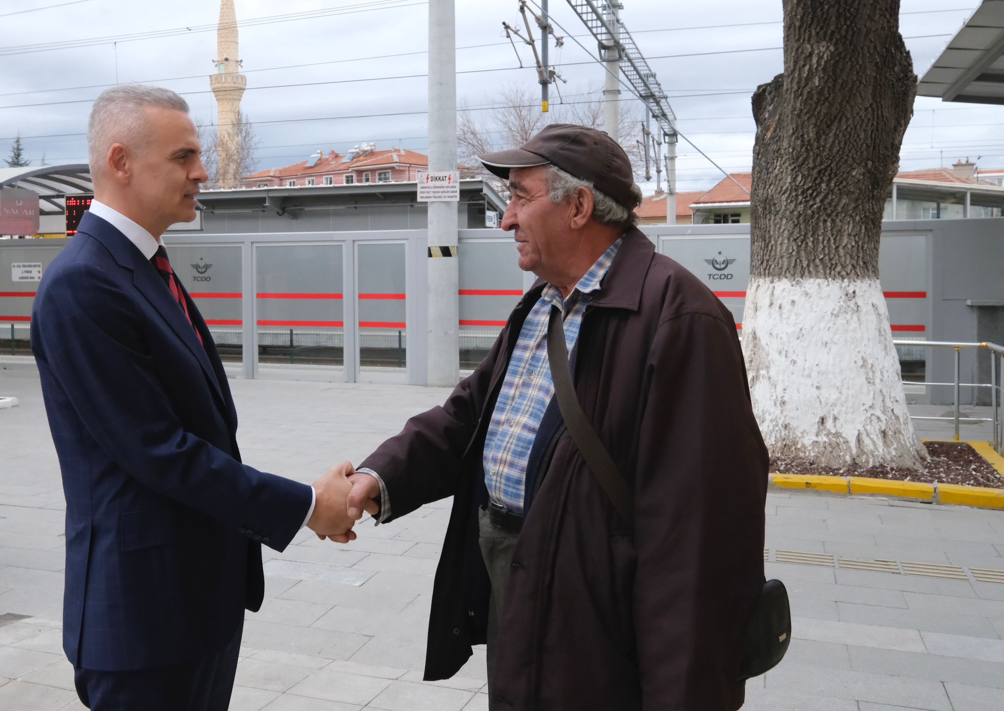 Vali Çiçekli’den TCDD Karaman Gar Müdürlüğü’ne ziyaret