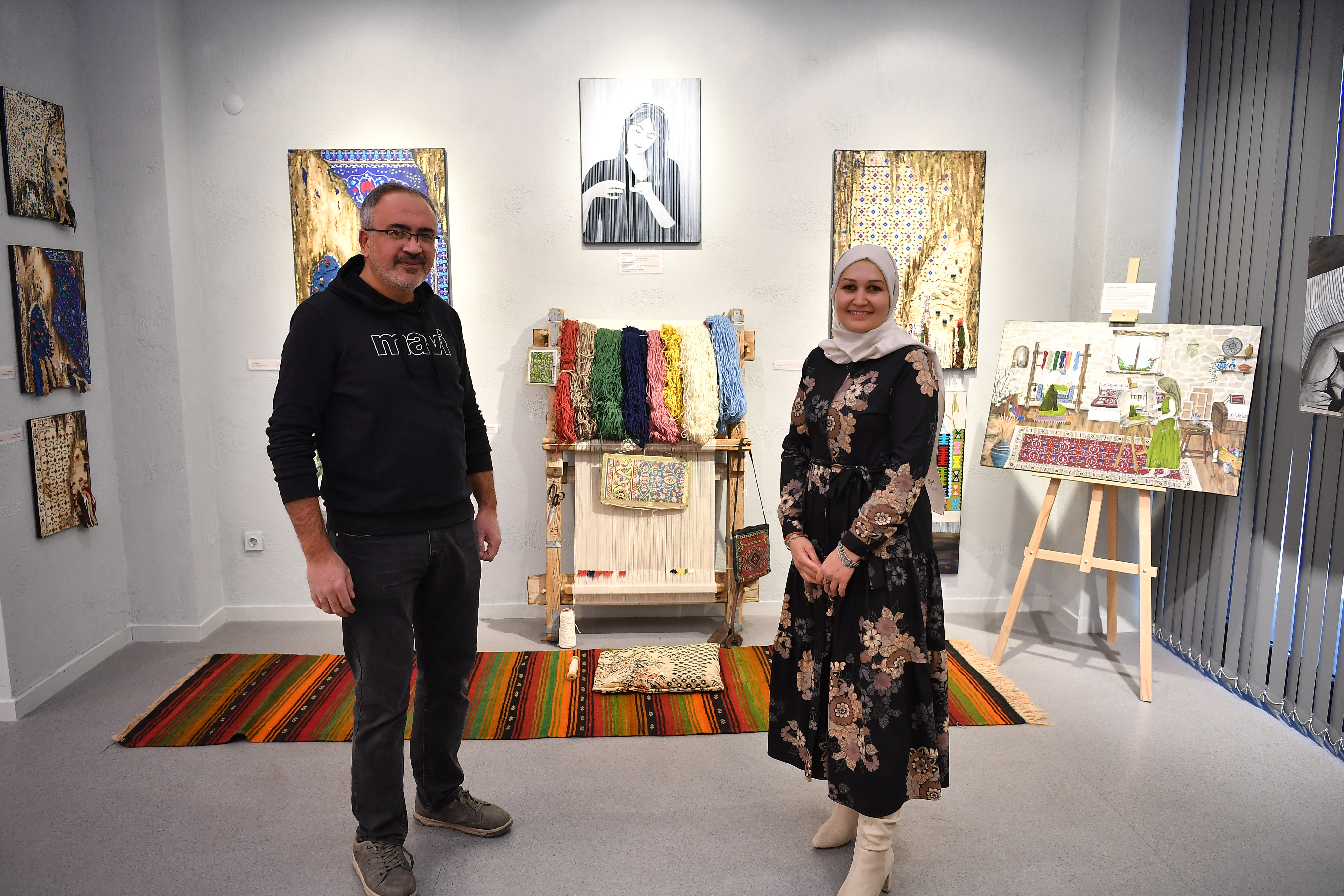 Büyük Şehir Sanat Galerisi’nden “İki Sanat Arasındaki Bağ” sergisi