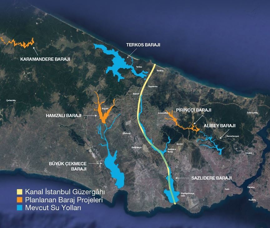 İBB: Kanal İstanbul Projesi’nde rezerv alan ve çevre düzeni planı iptal edildi